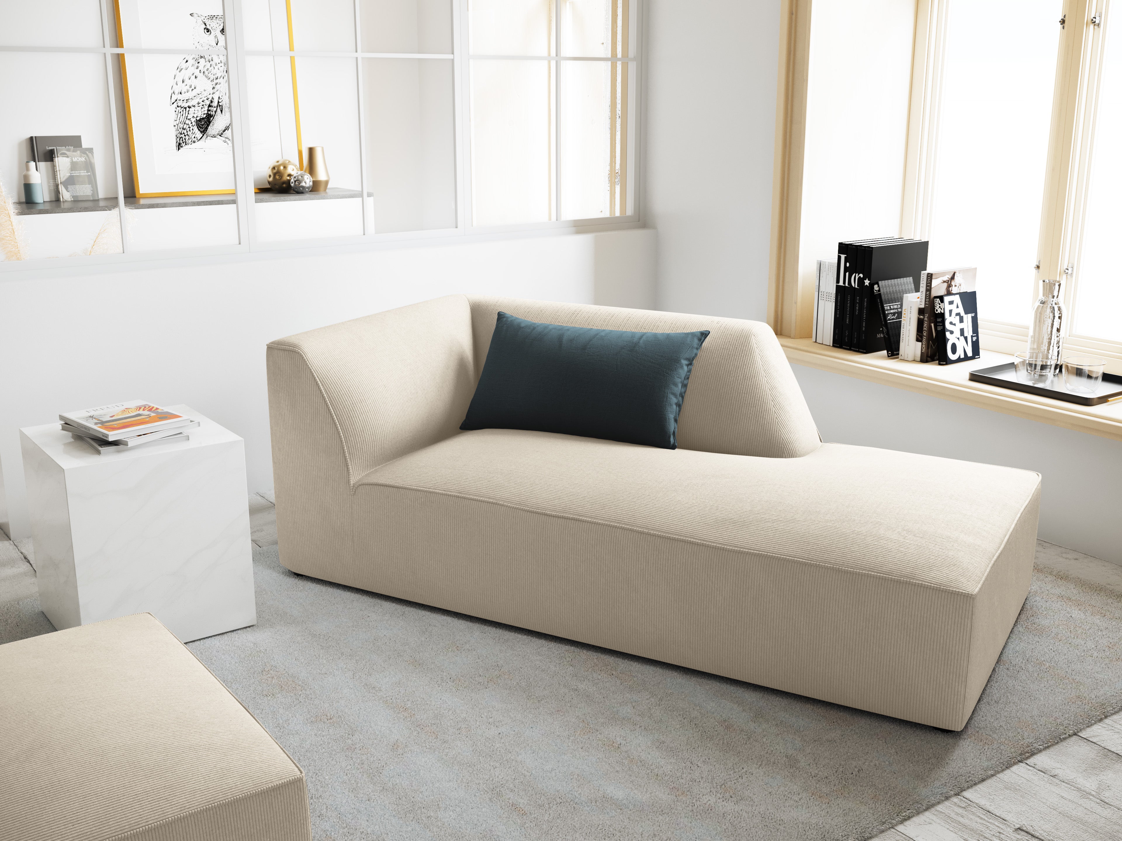 Ruby Damenbett, 181x93cm, Material: Cord