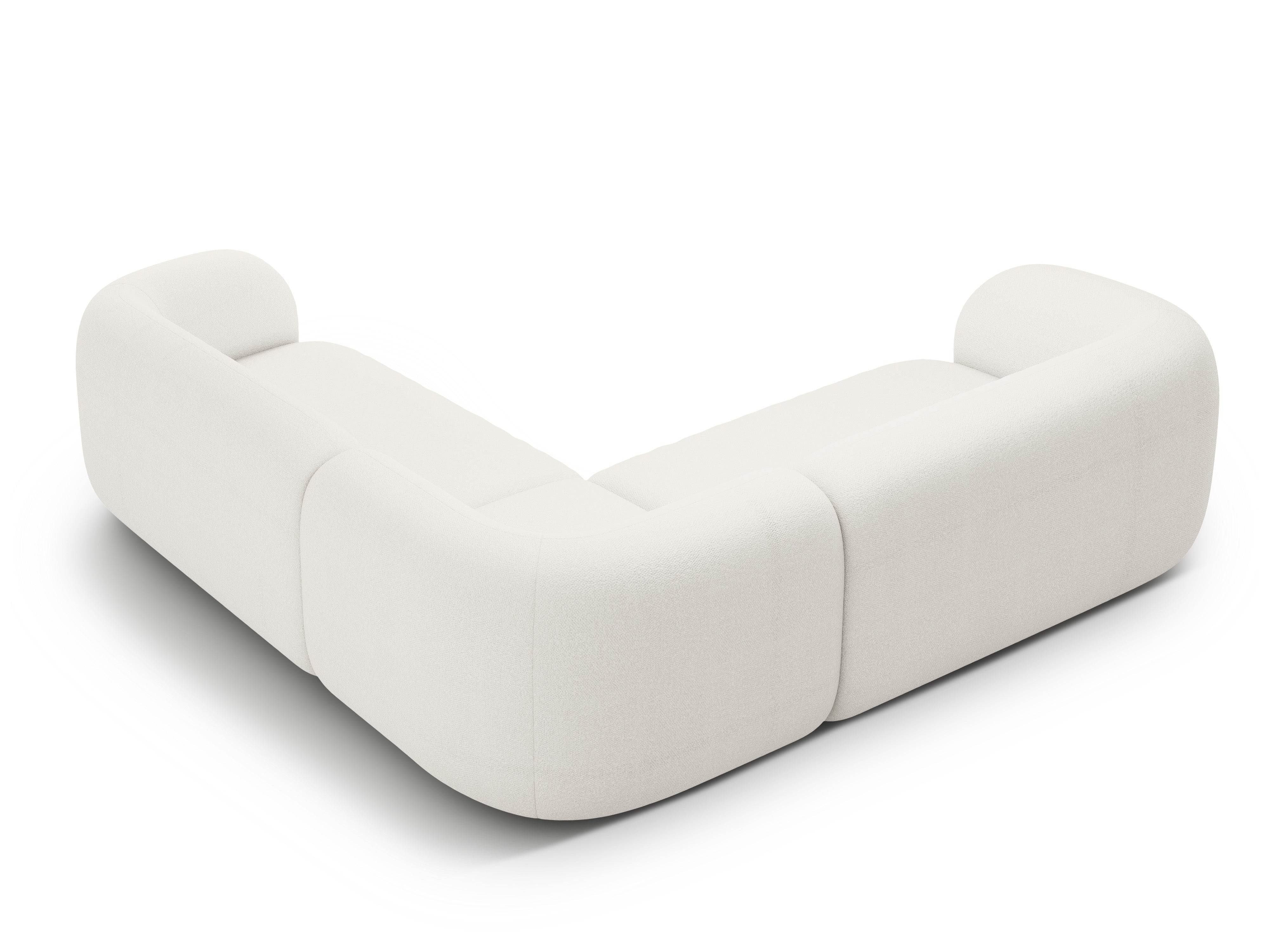 Eckgarnitur Kate, 252x252cm, Material: Boucle