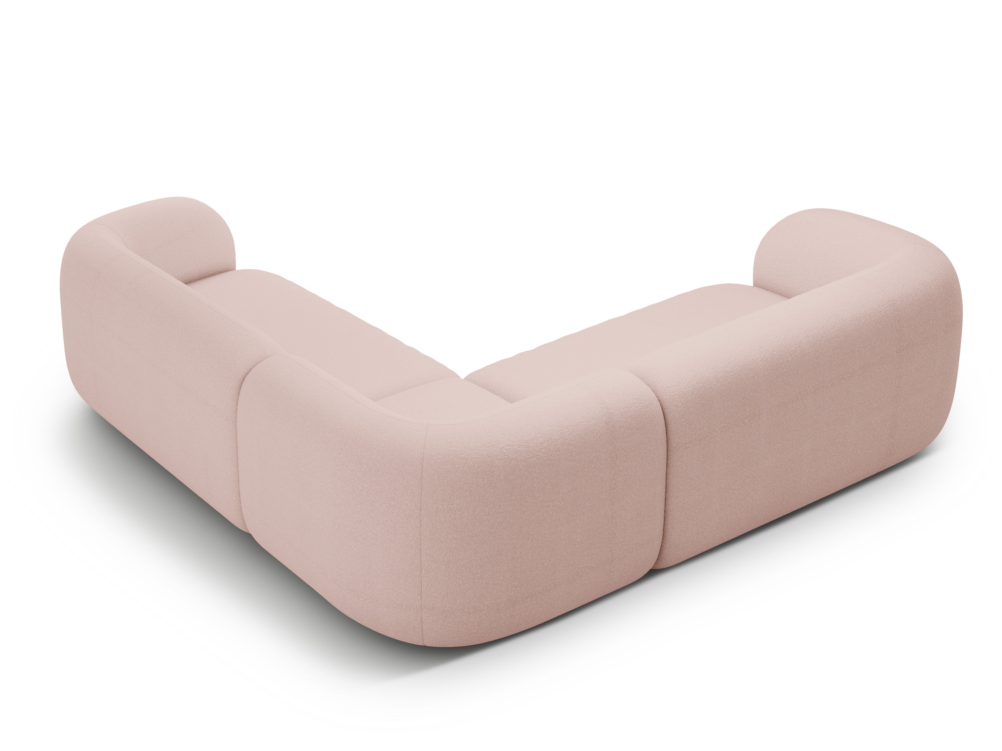 Eckgarnitur Kate, 252x252cm, Material: Boucle