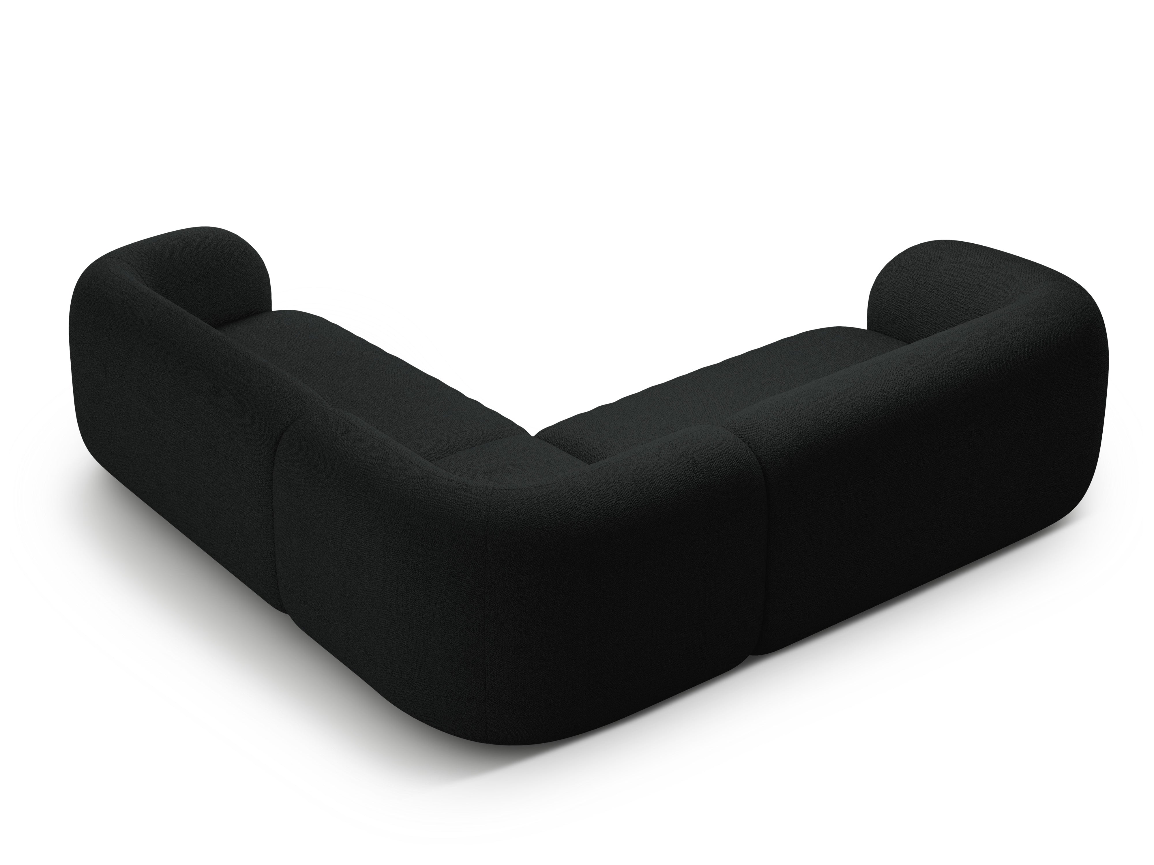 Eckgarnitur Kate, 252x252cm, Material: Boucle