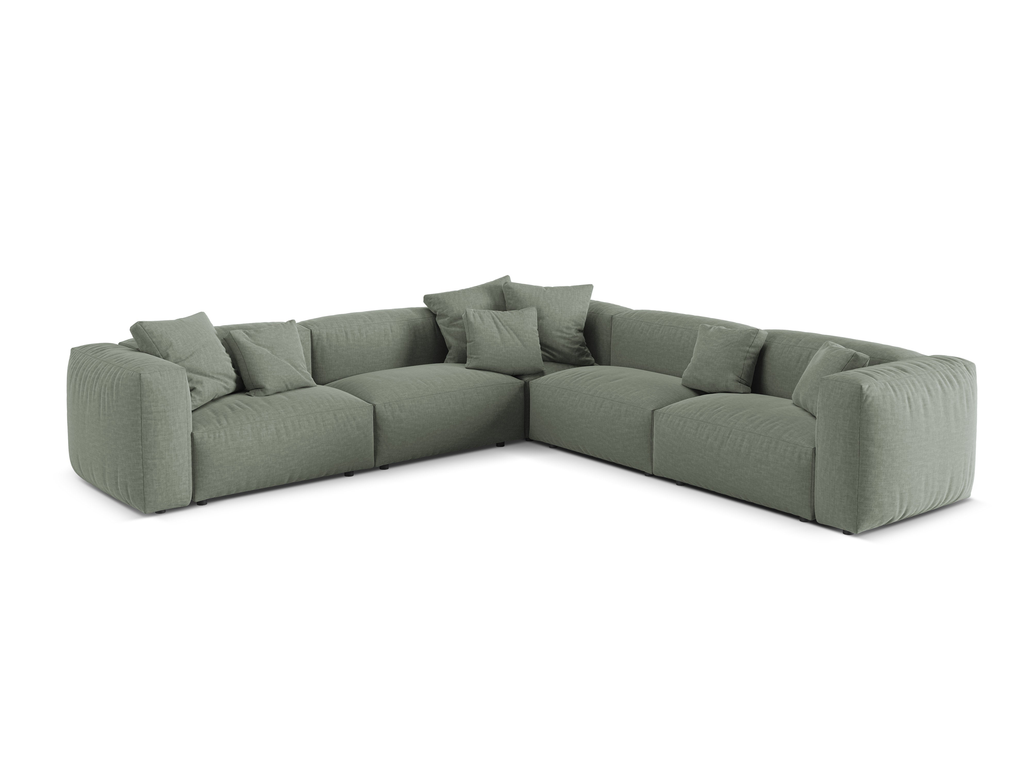 Eckgarnitur Martina, 312x312cm, Material: Strukturstoff