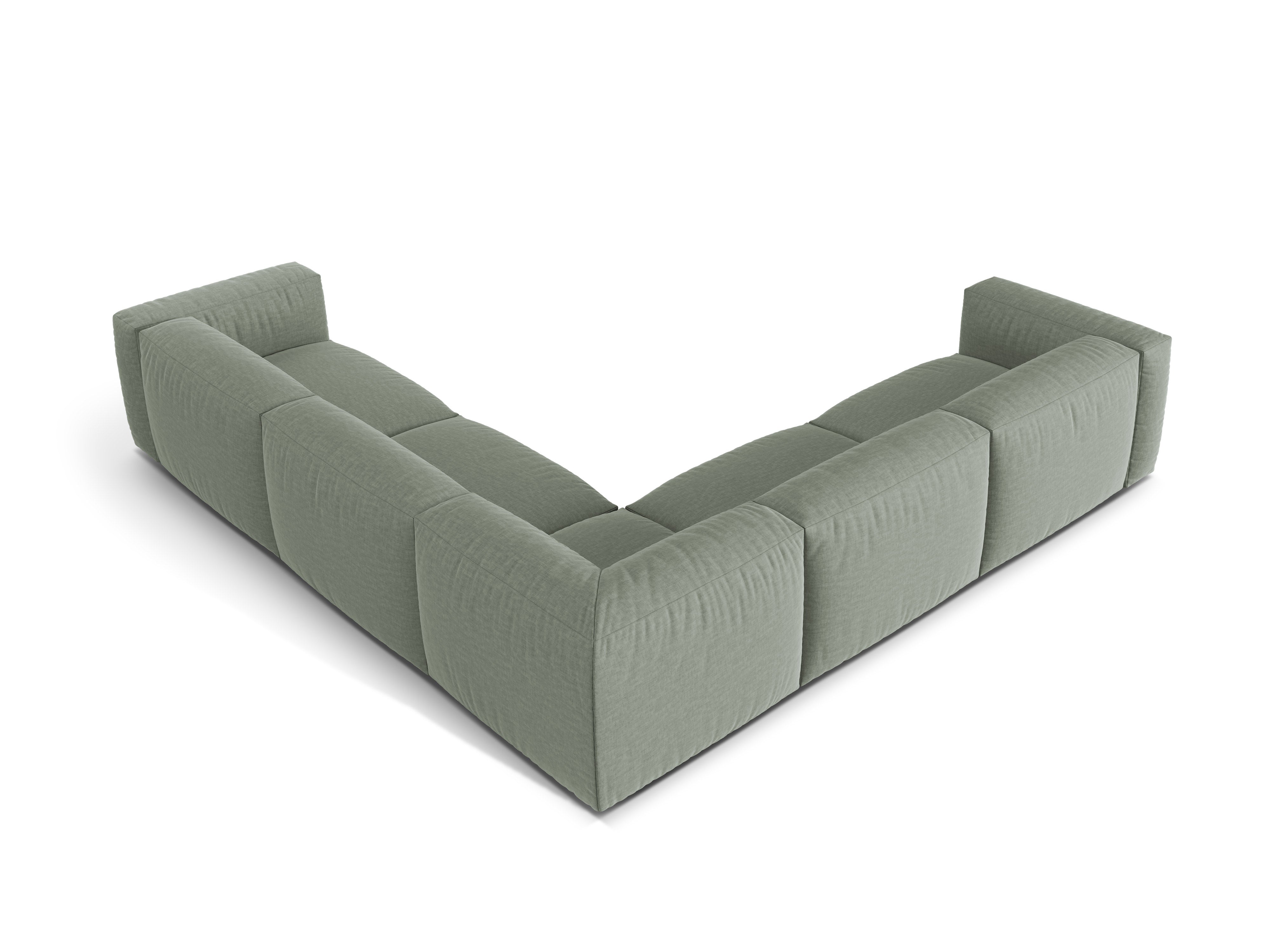 Eckgarnitur Martina, 312x312cm, Material: Strukturstoff