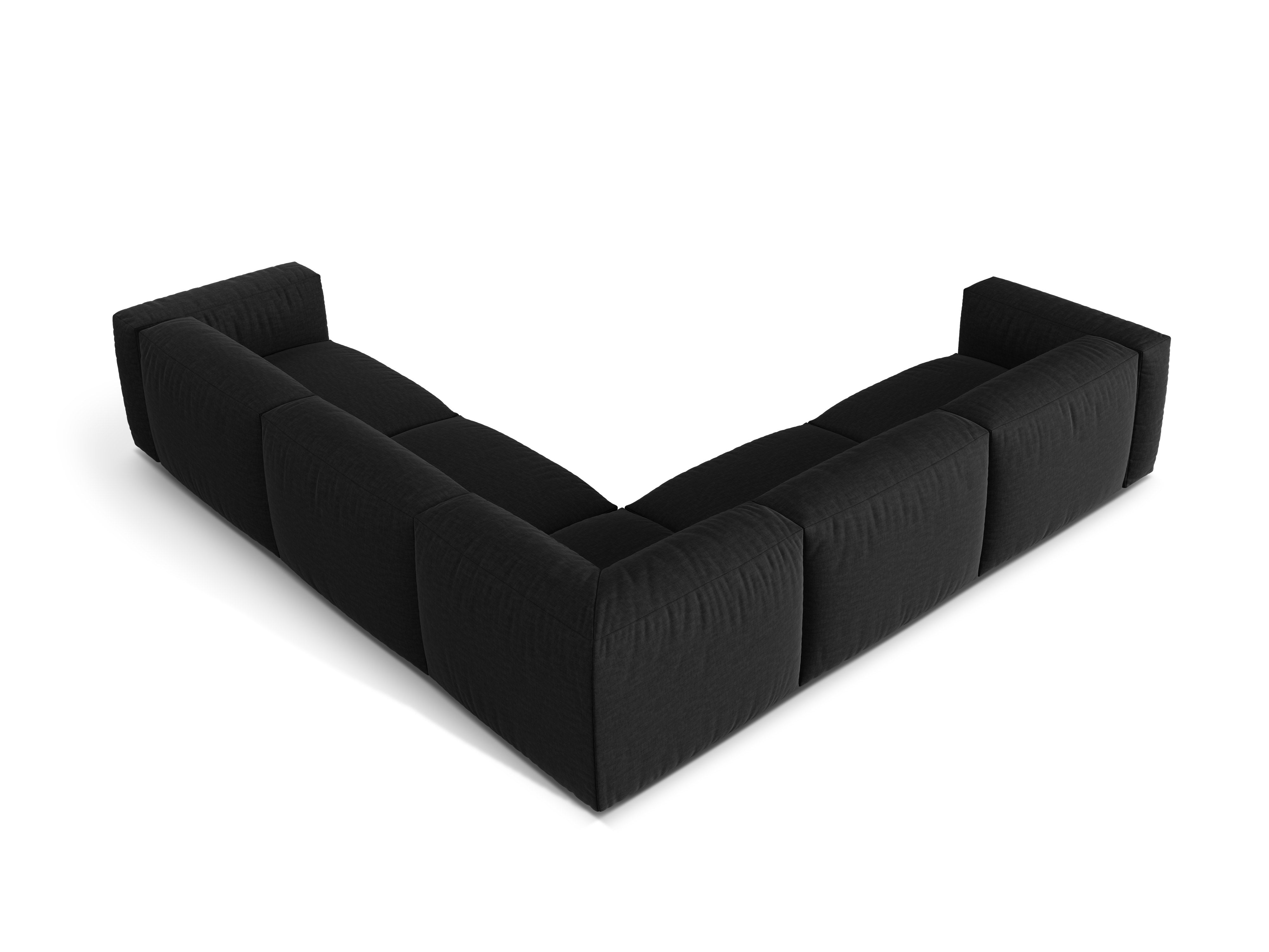 Eckgarnitur Martina, 312x312cm, Material: Strukturstoff