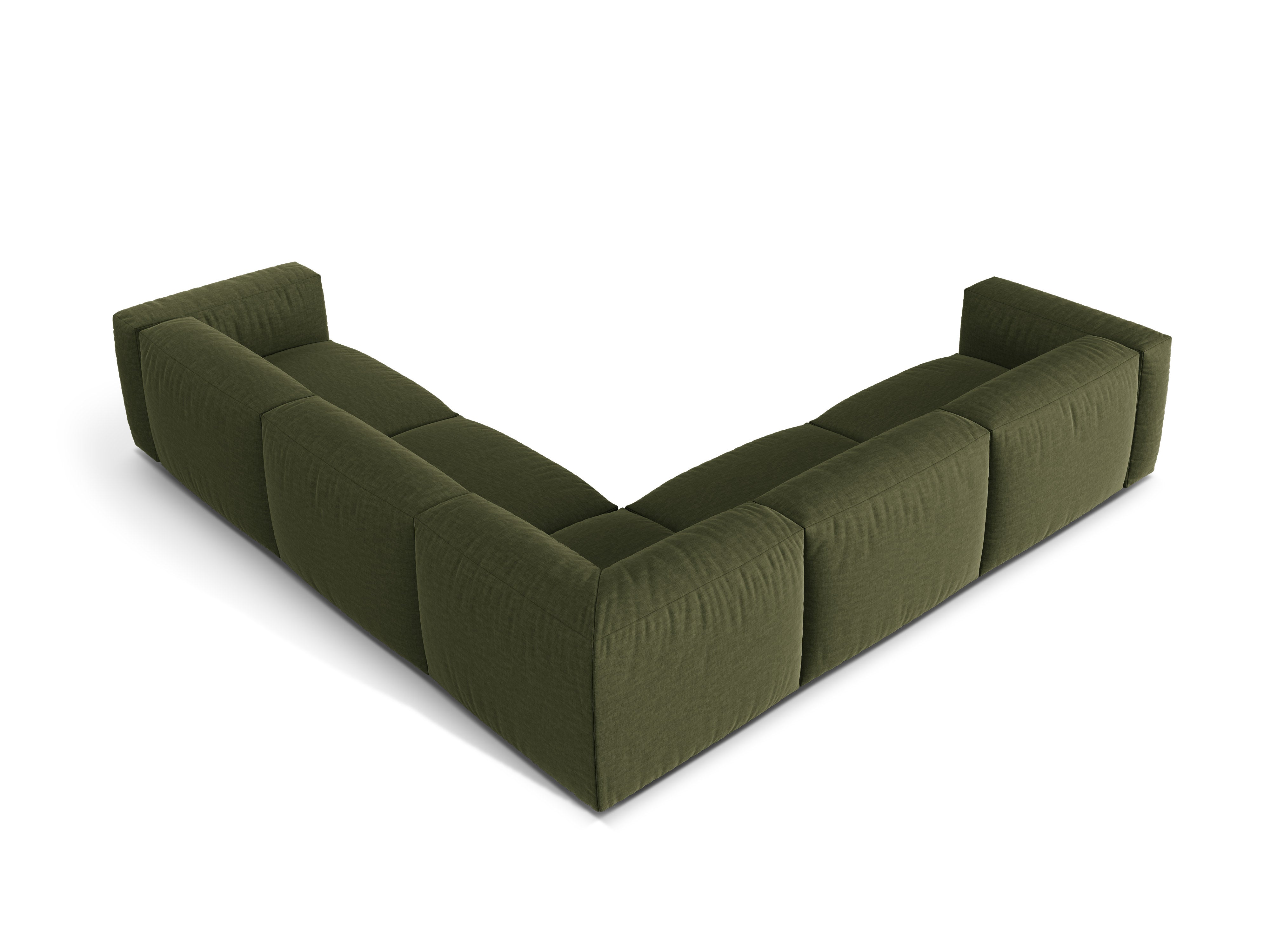 Eckgarnitur Martina, 312x312cm, Material: Strukturstoff