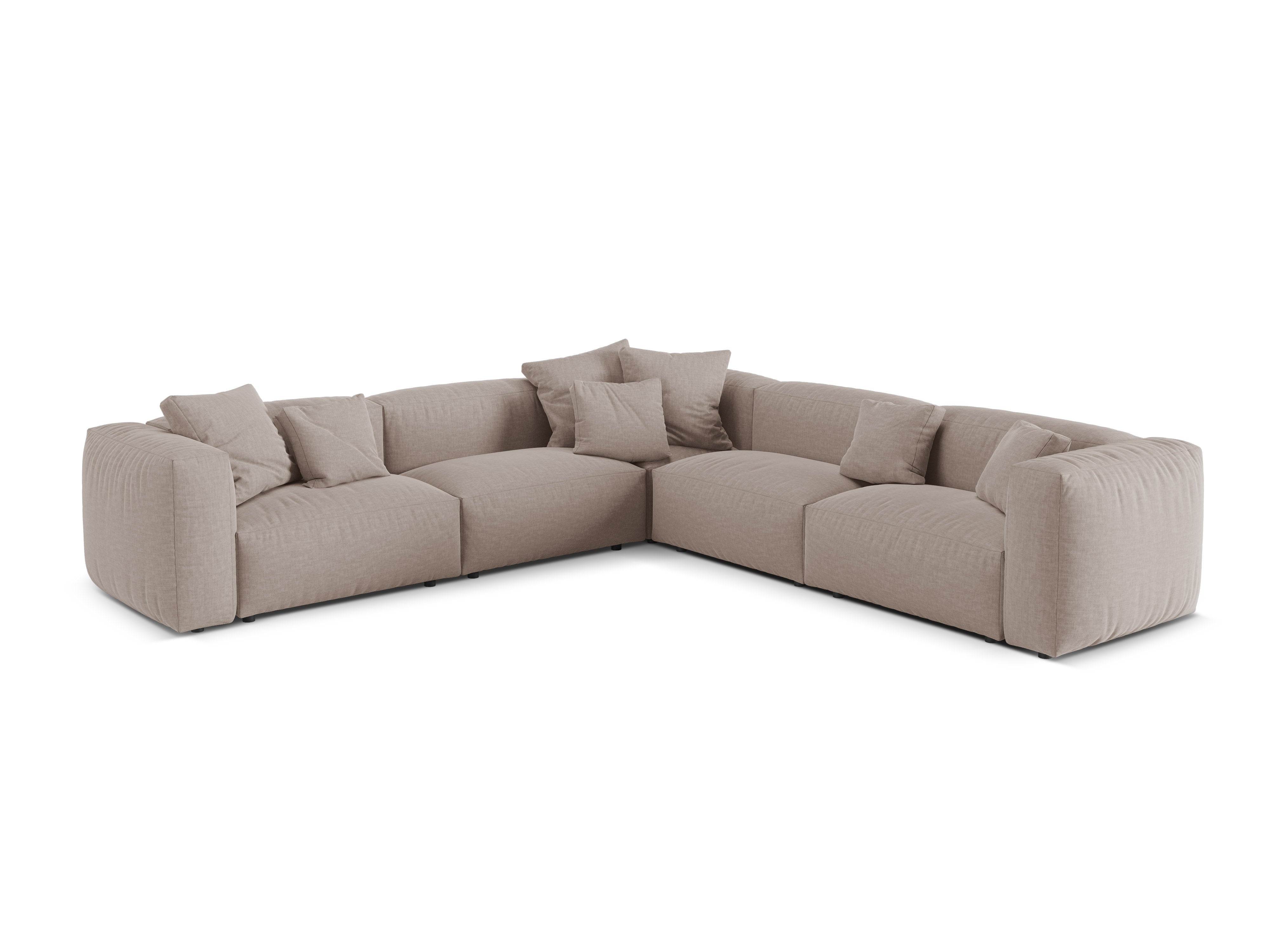 Eckgarnitur Martina, 312x312cm, Material: Strukturstoff