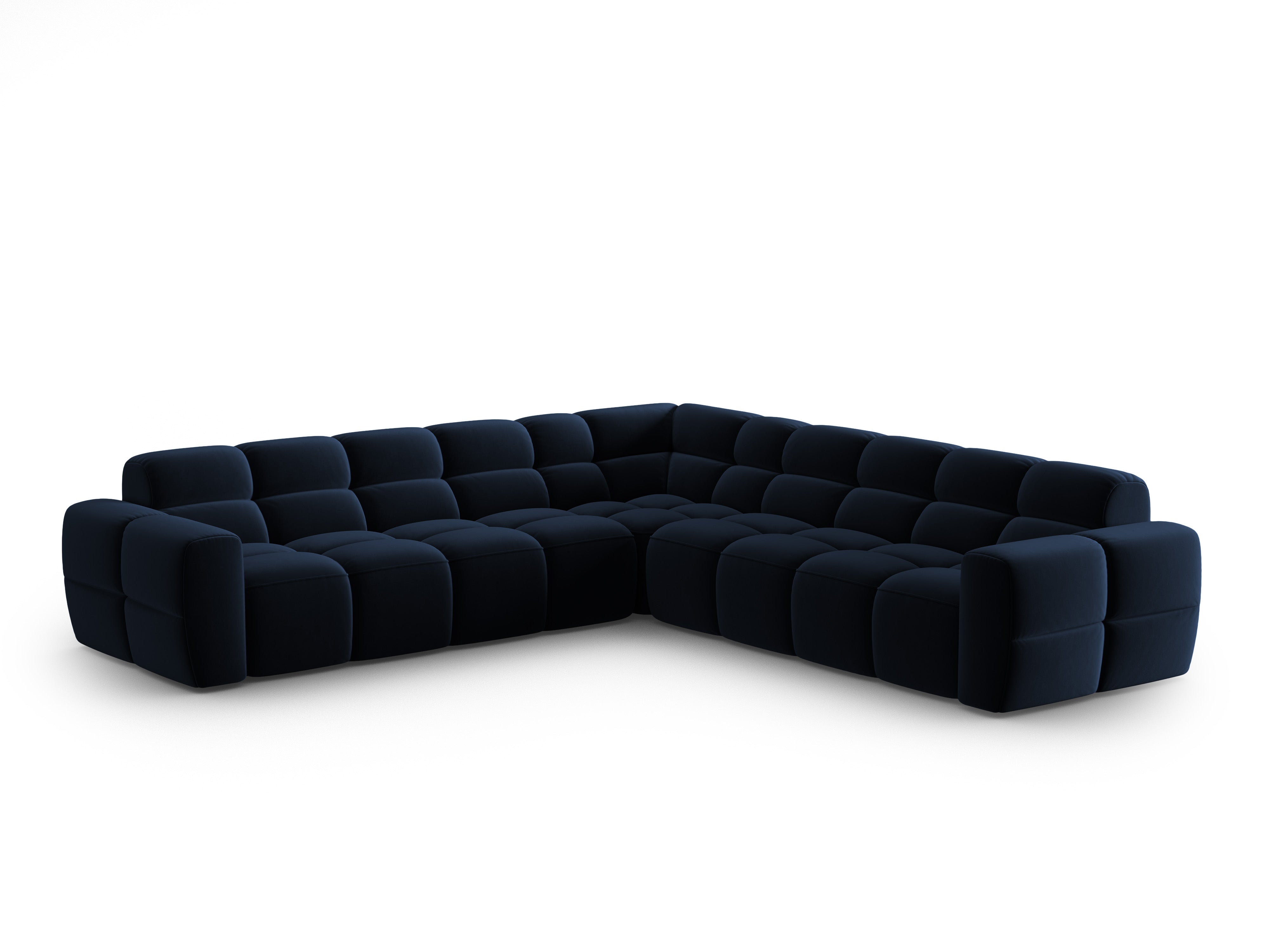 Ecksofa Lisa 310x310cm, Material: Samt
