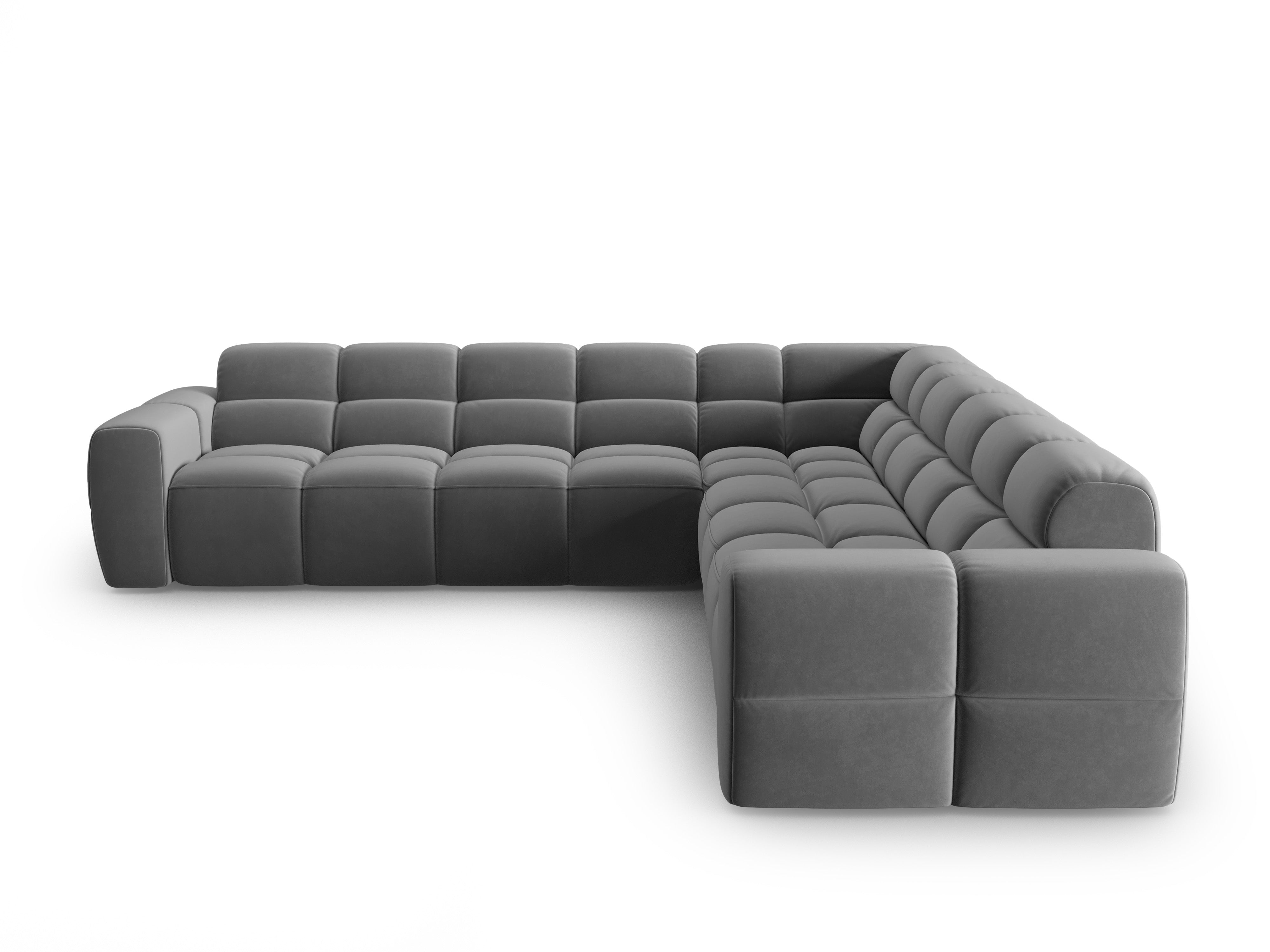 Ecksofa Lisa 310x310cm, Material: Samt