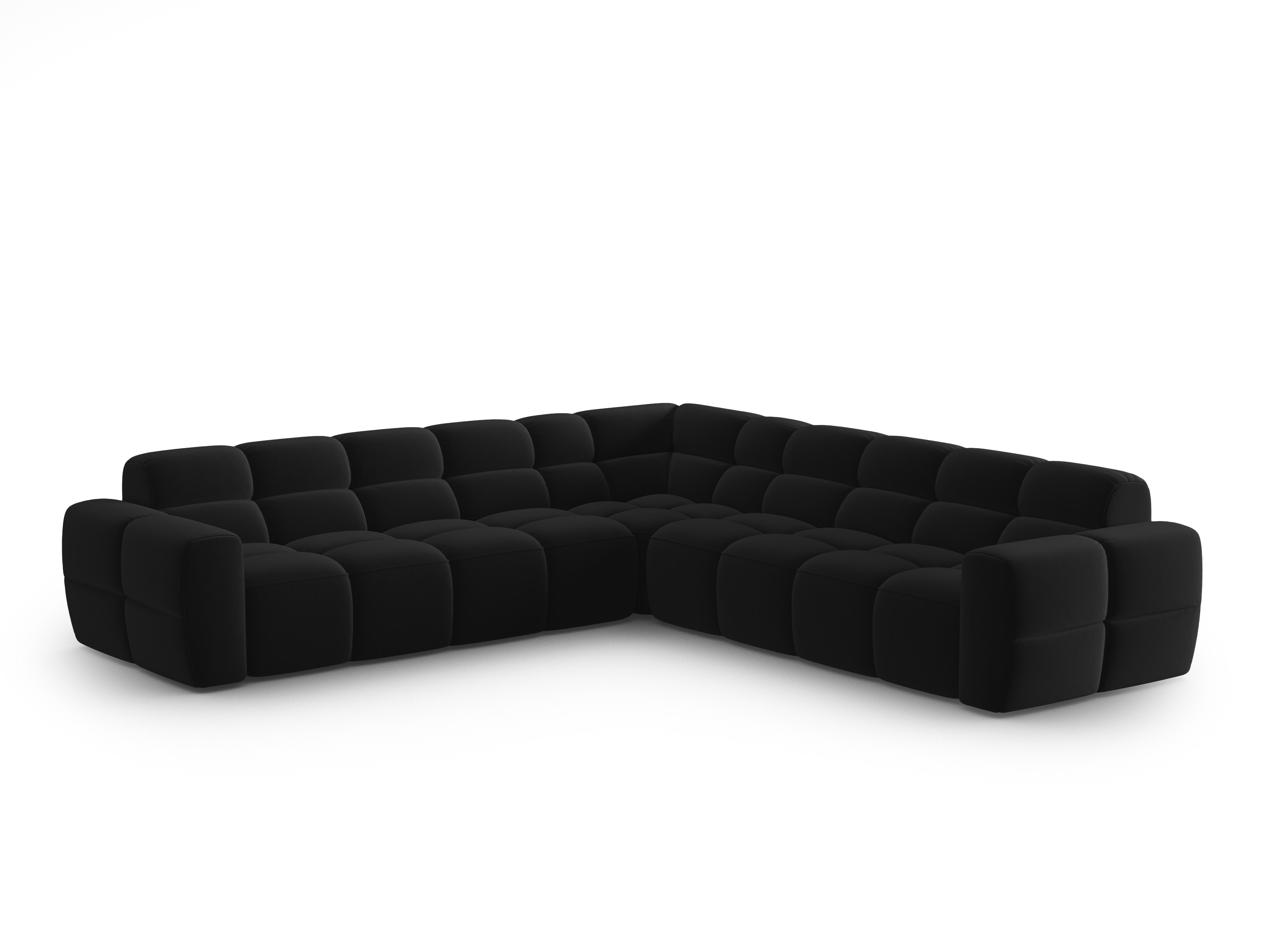 Ecksofa Lisa 310x310cm, Material: Samt