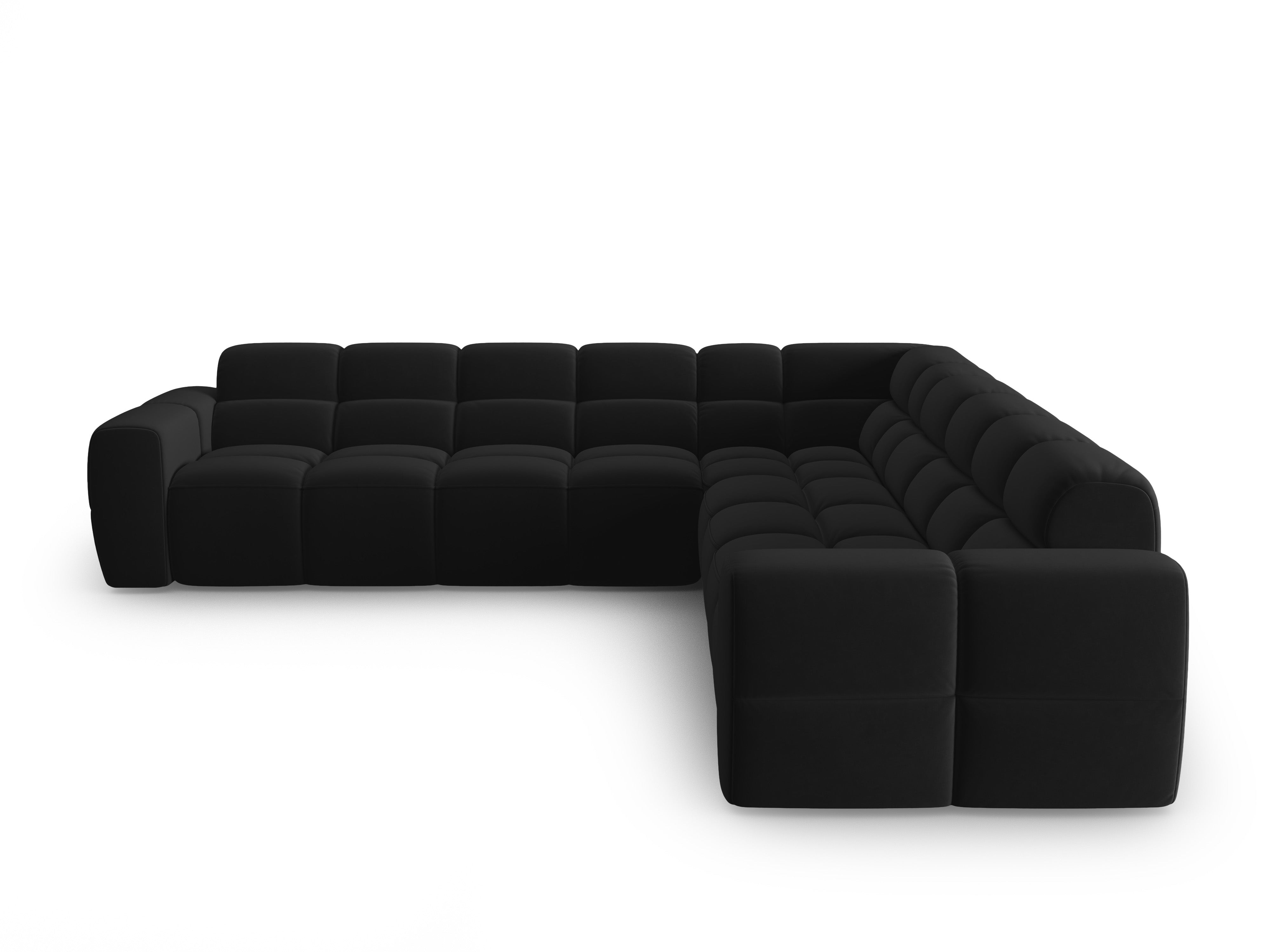Ecksofa Lisa 310x310cm, Material: Samt