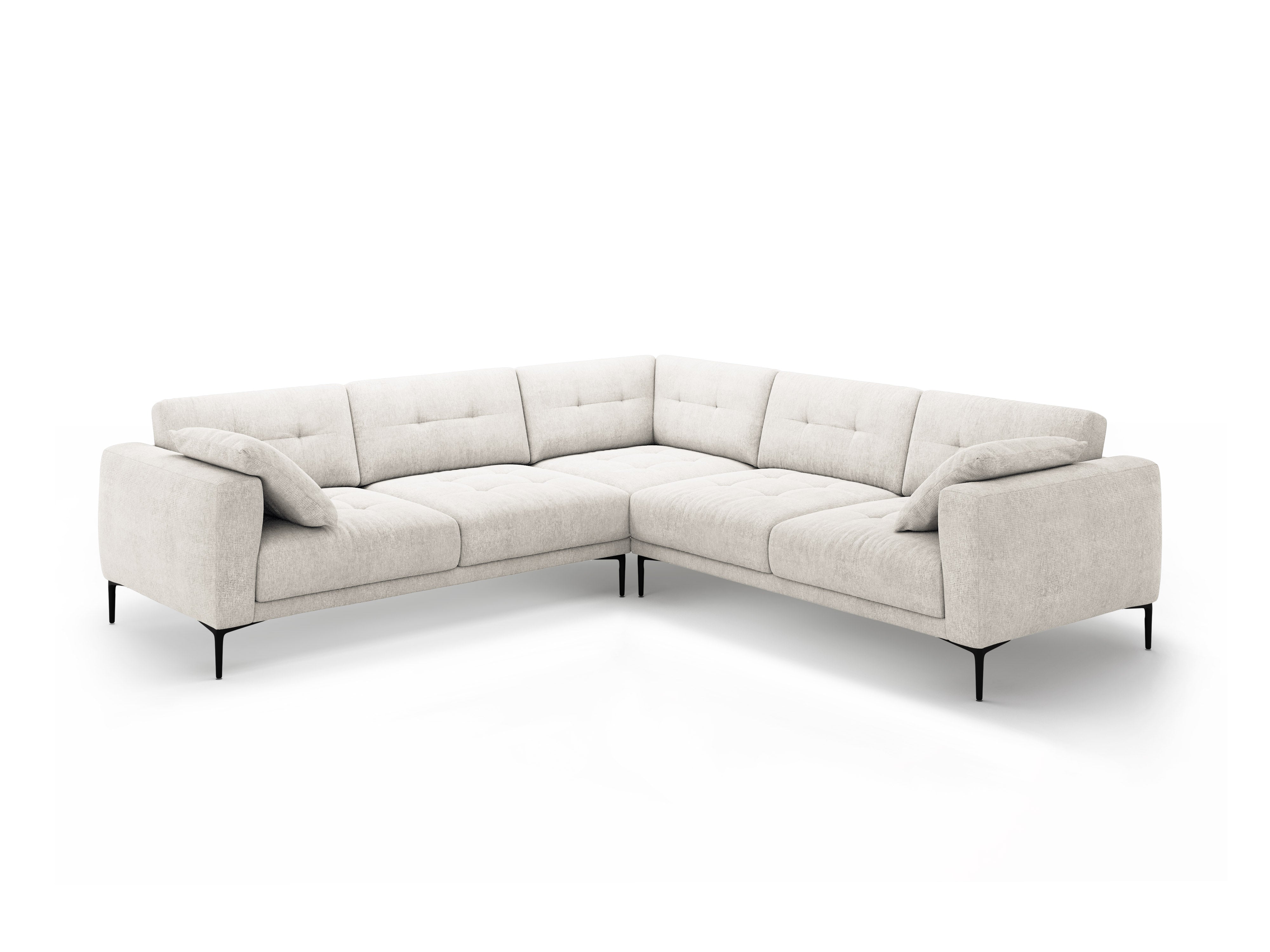 Ecksofa Bemy, 290x290cm, Material: Strukturstoff