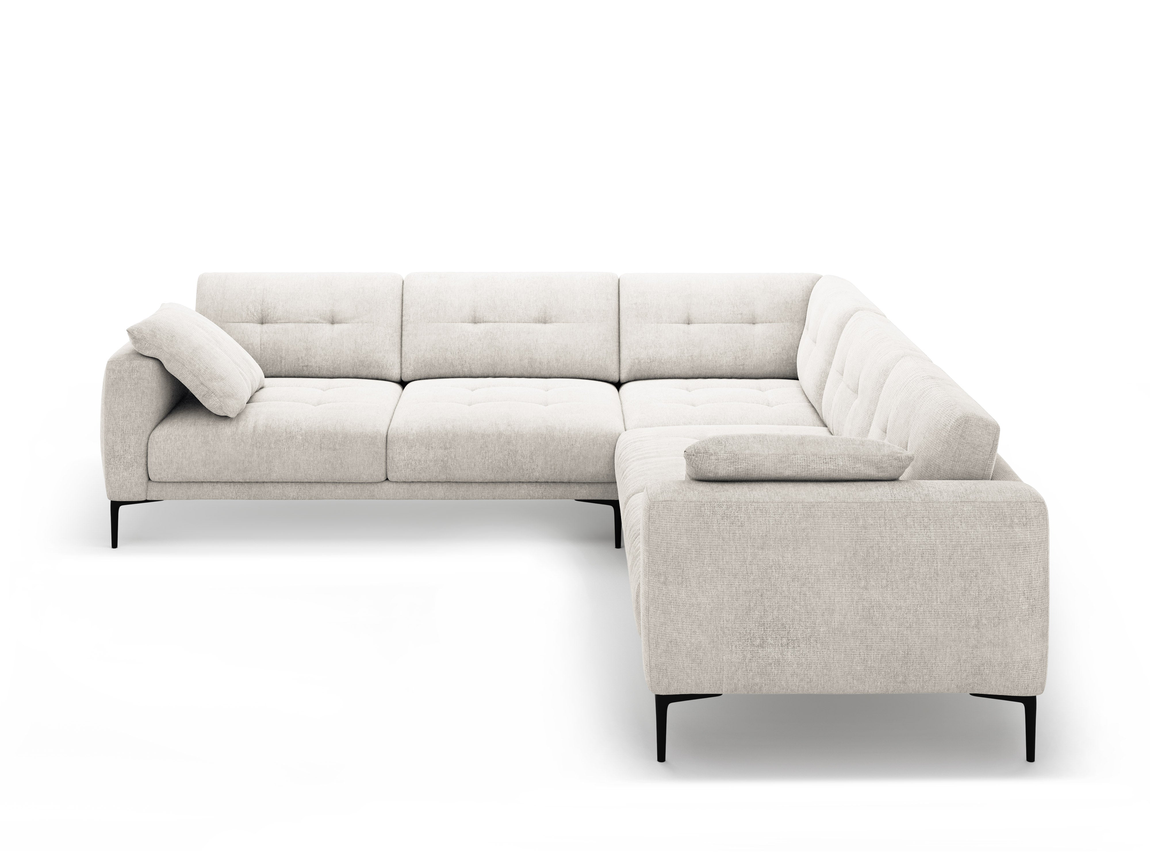 Ecksofa Bemy, 290x290cm, Material: Strukturstoff