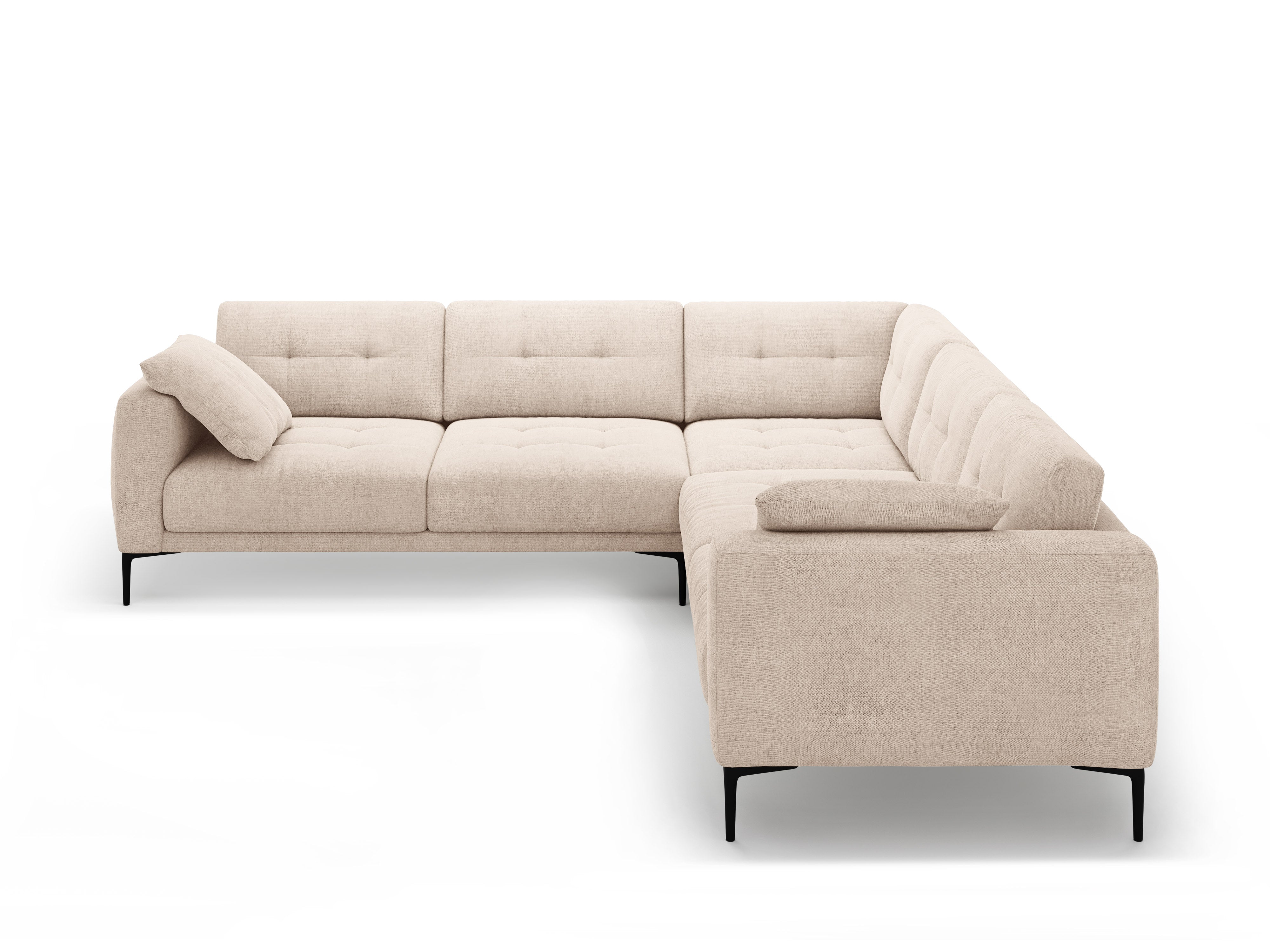 Ecksofa Bemy, 290x290cm, Material: Strukturstoff