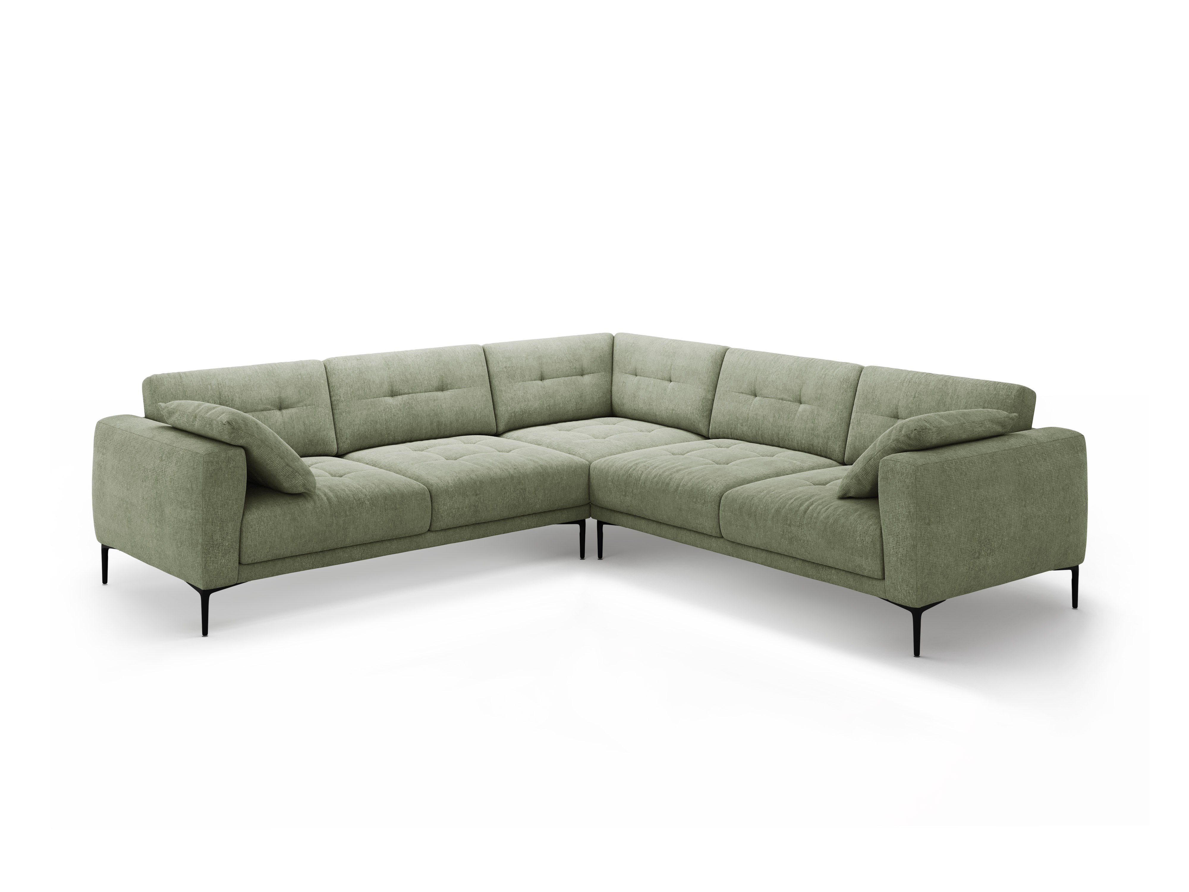 Ecksofa Bemy, 290x290cm, Material: Strukturstoff