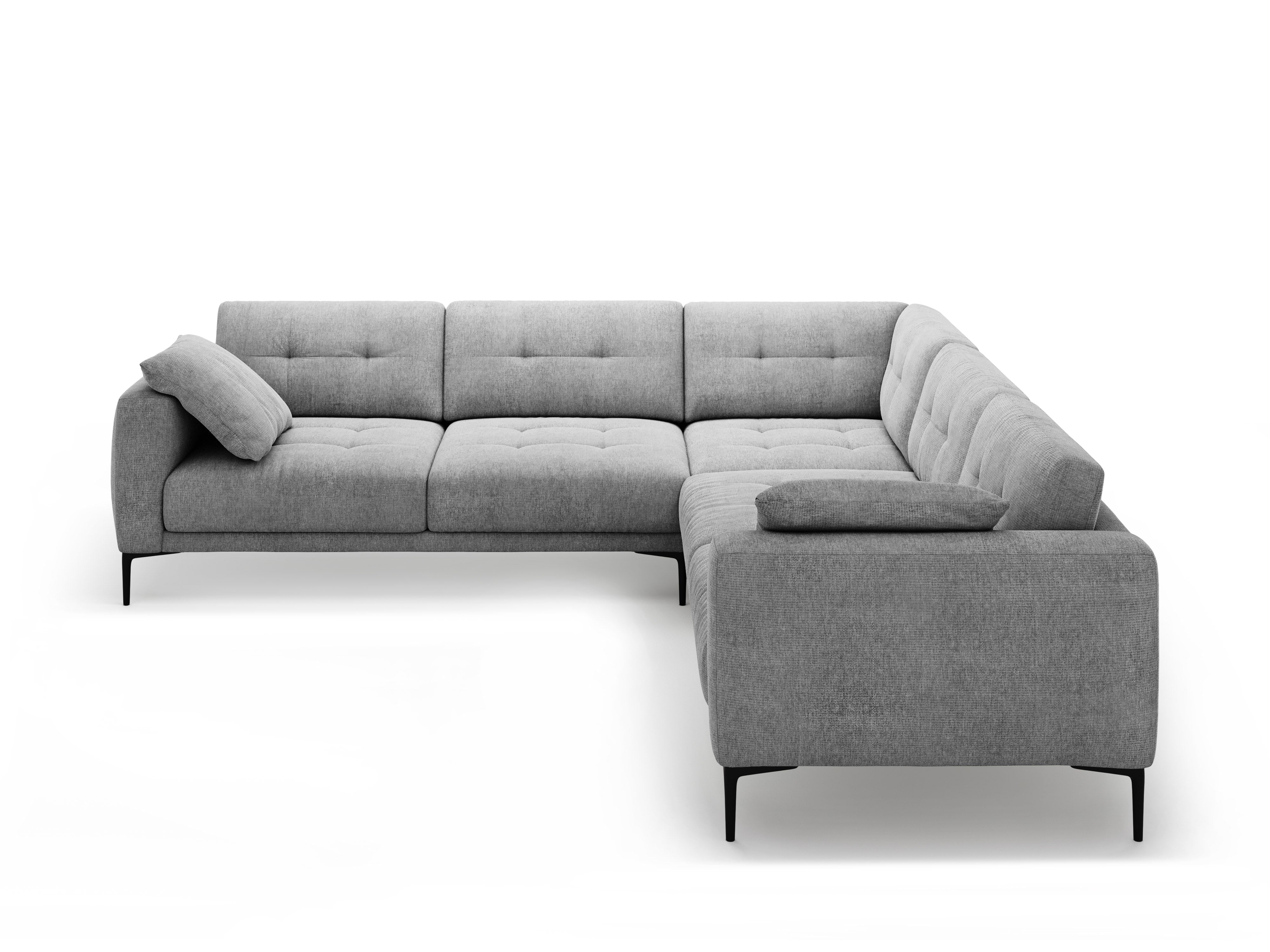 Ecksofa Bemy, 290x290cm, Material: Strukturstoff