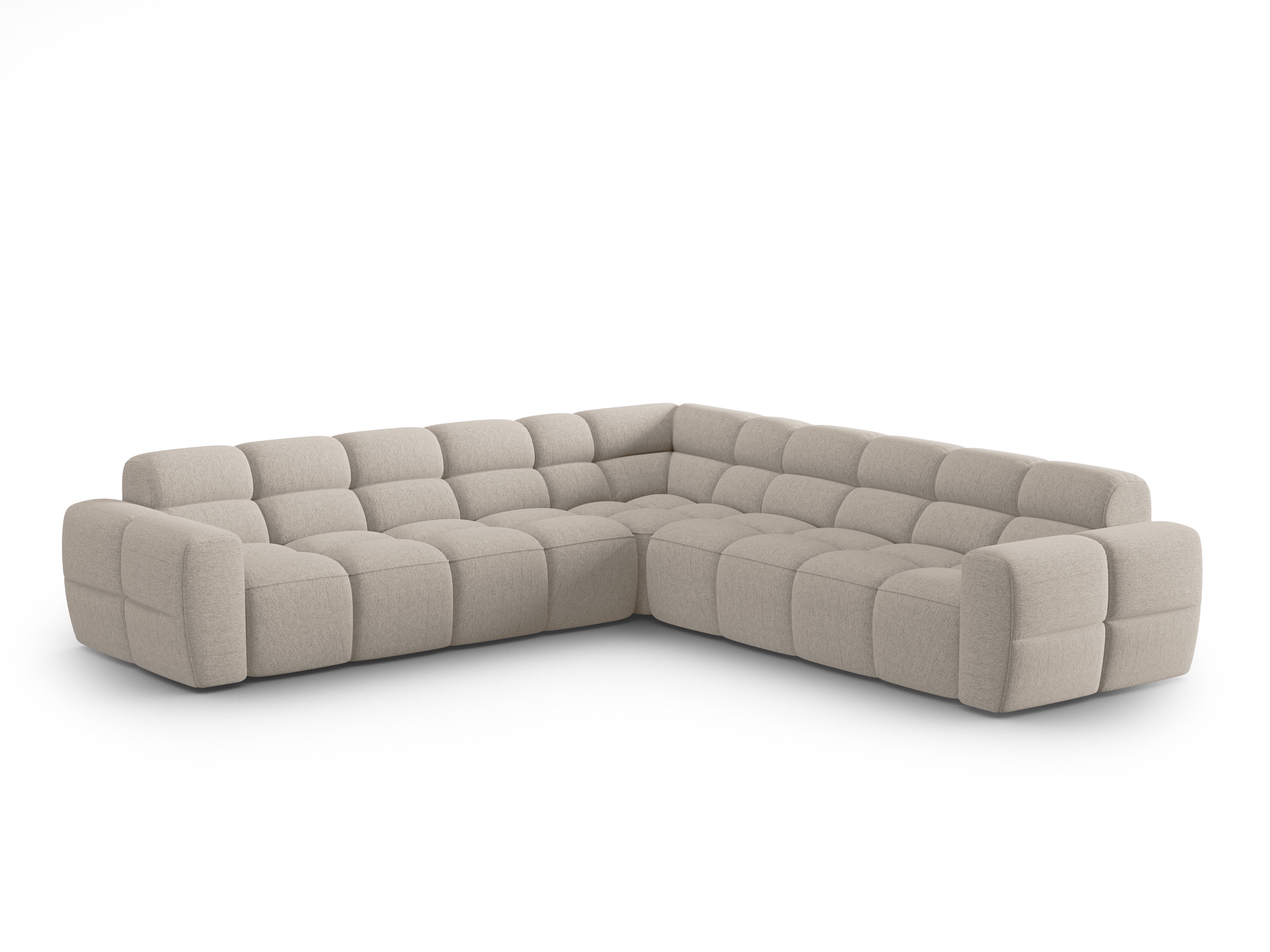 Ecksofa Lisa 310x310cm, Material: Strukturstoff