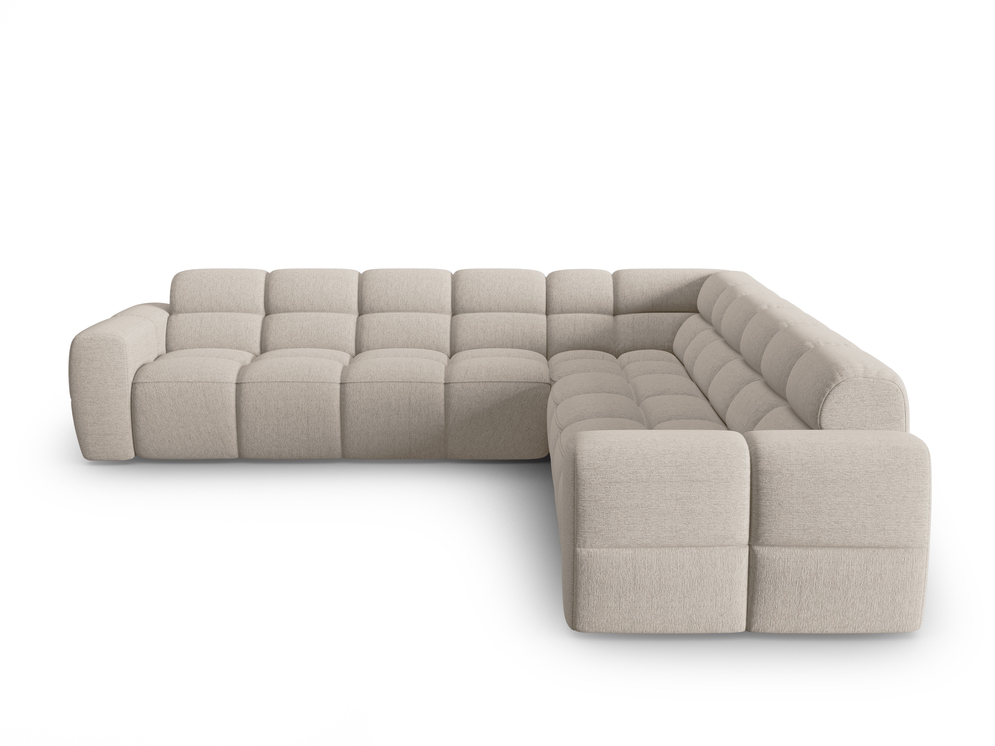 Ecksofa Lisa 310x310cm, Material: Strukturstoff