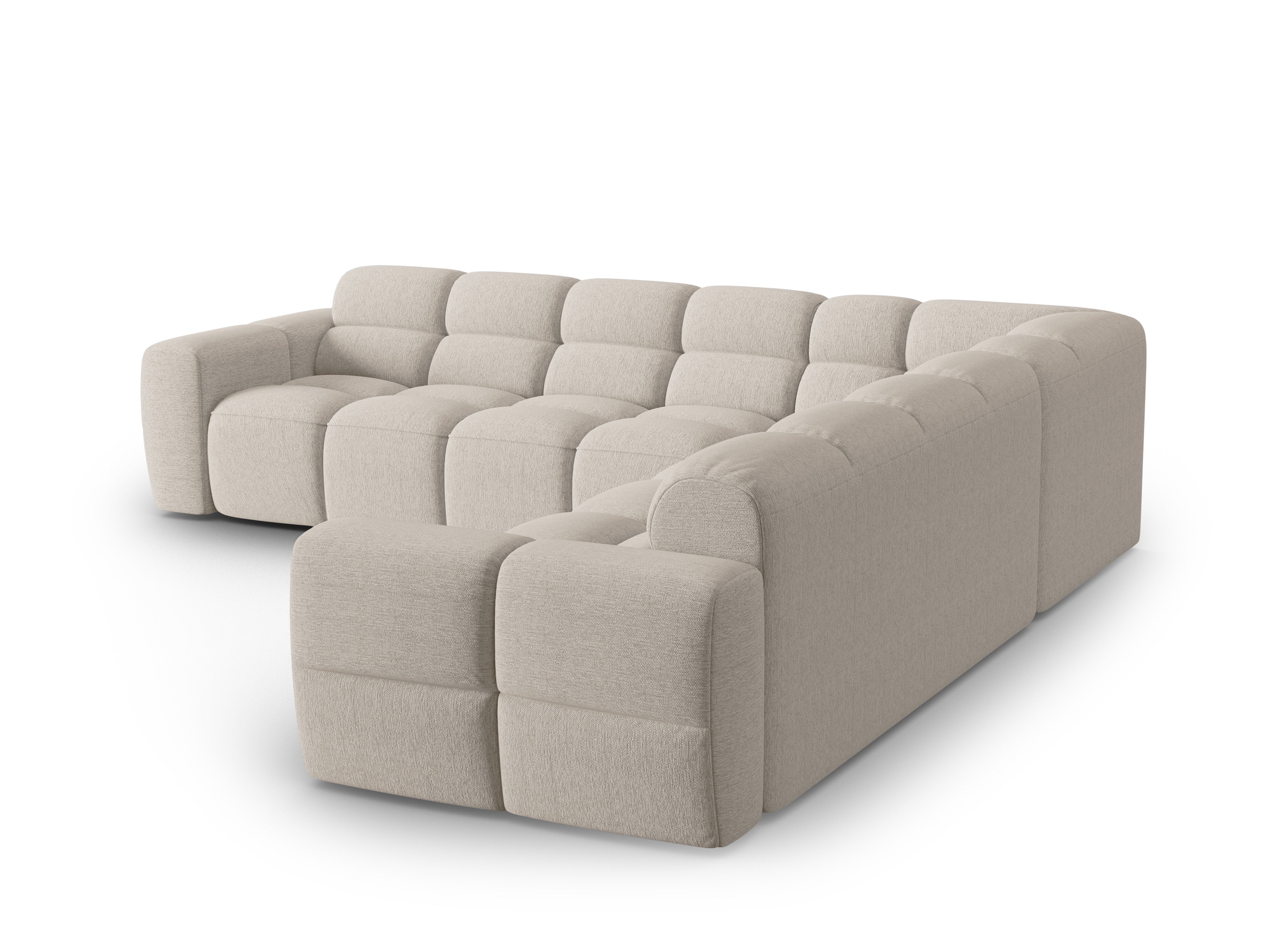 Ecksofa Lisa 310x310cm, Material: Strukturstoff