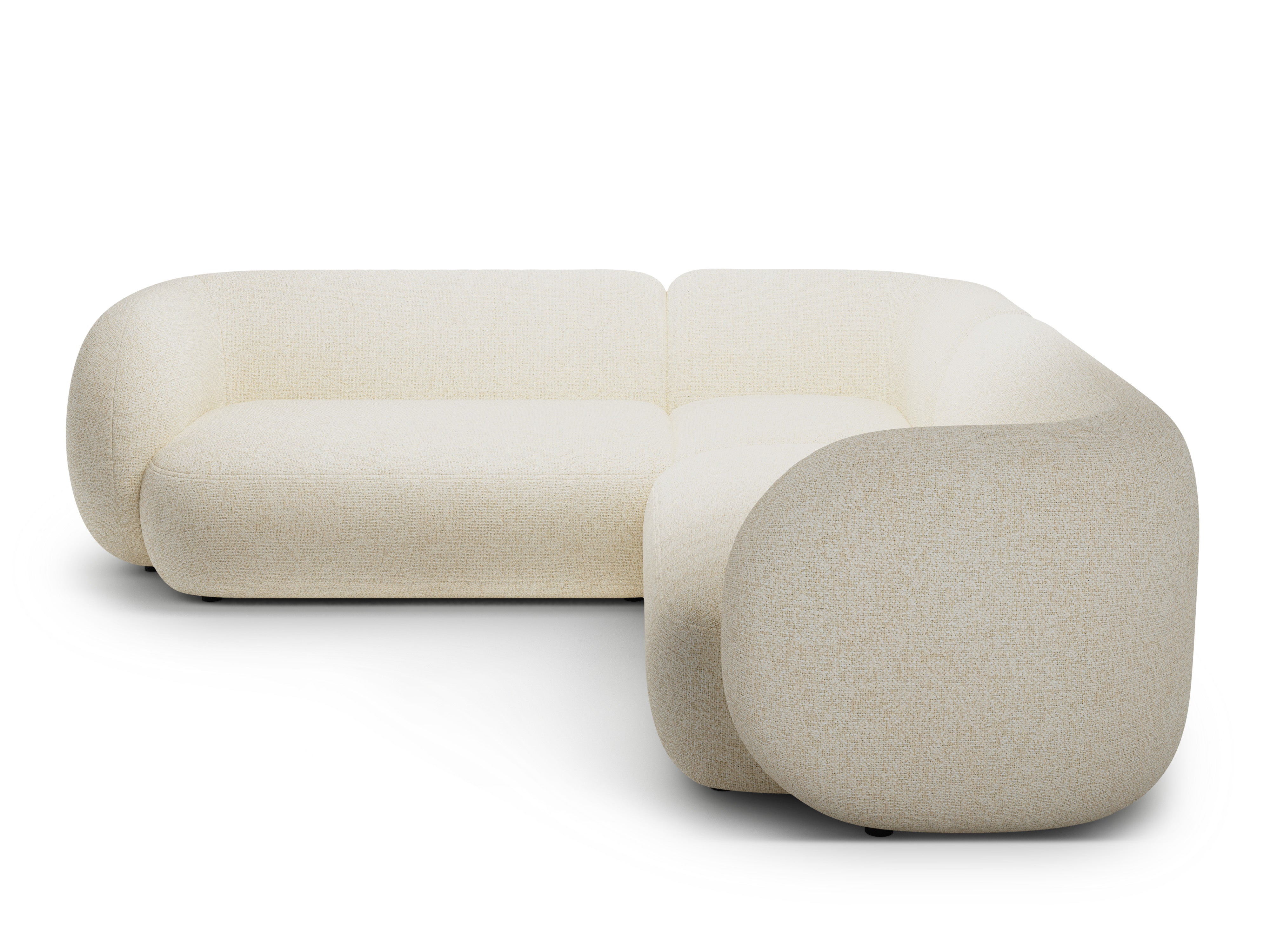 Kate Eckgarnitur, 252x252cm, Material: Strukturstoff