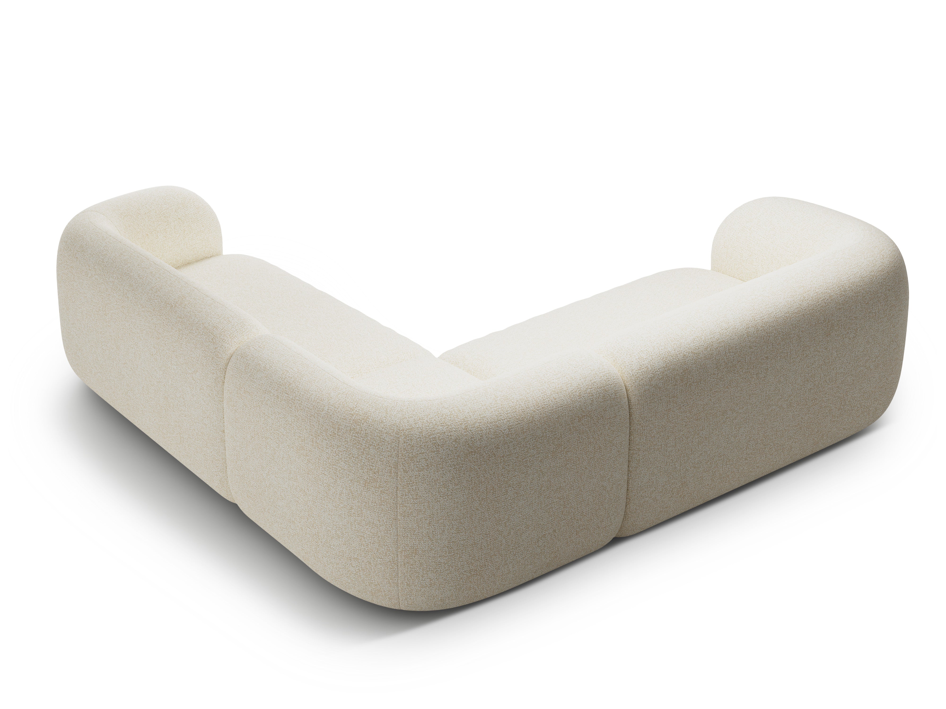 Kate Eckgarnitur, 252x252cm, Material: Strukturstoff