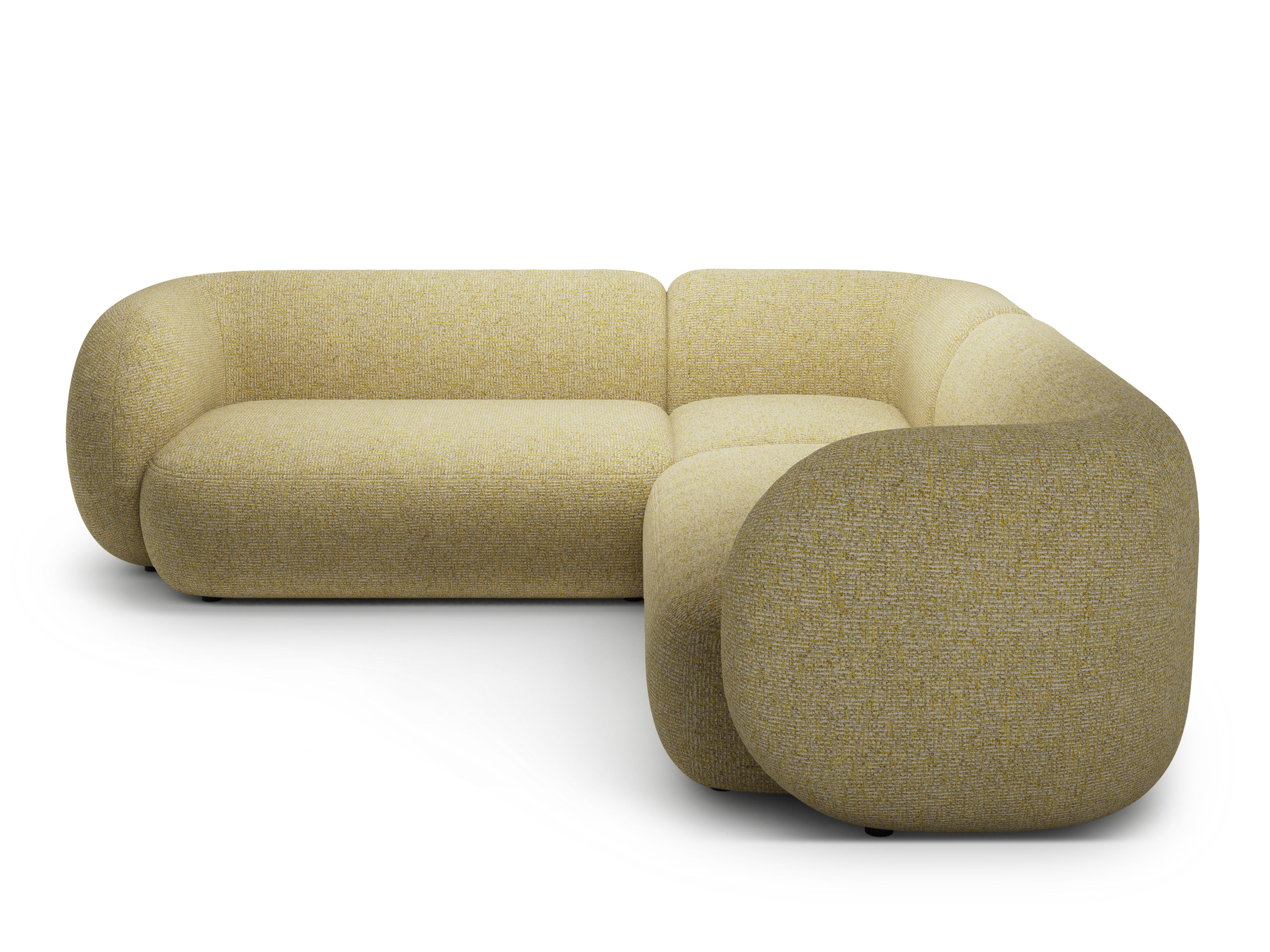 Kate Eckgarnitur, 252x252cm, Material: Strukturstoff