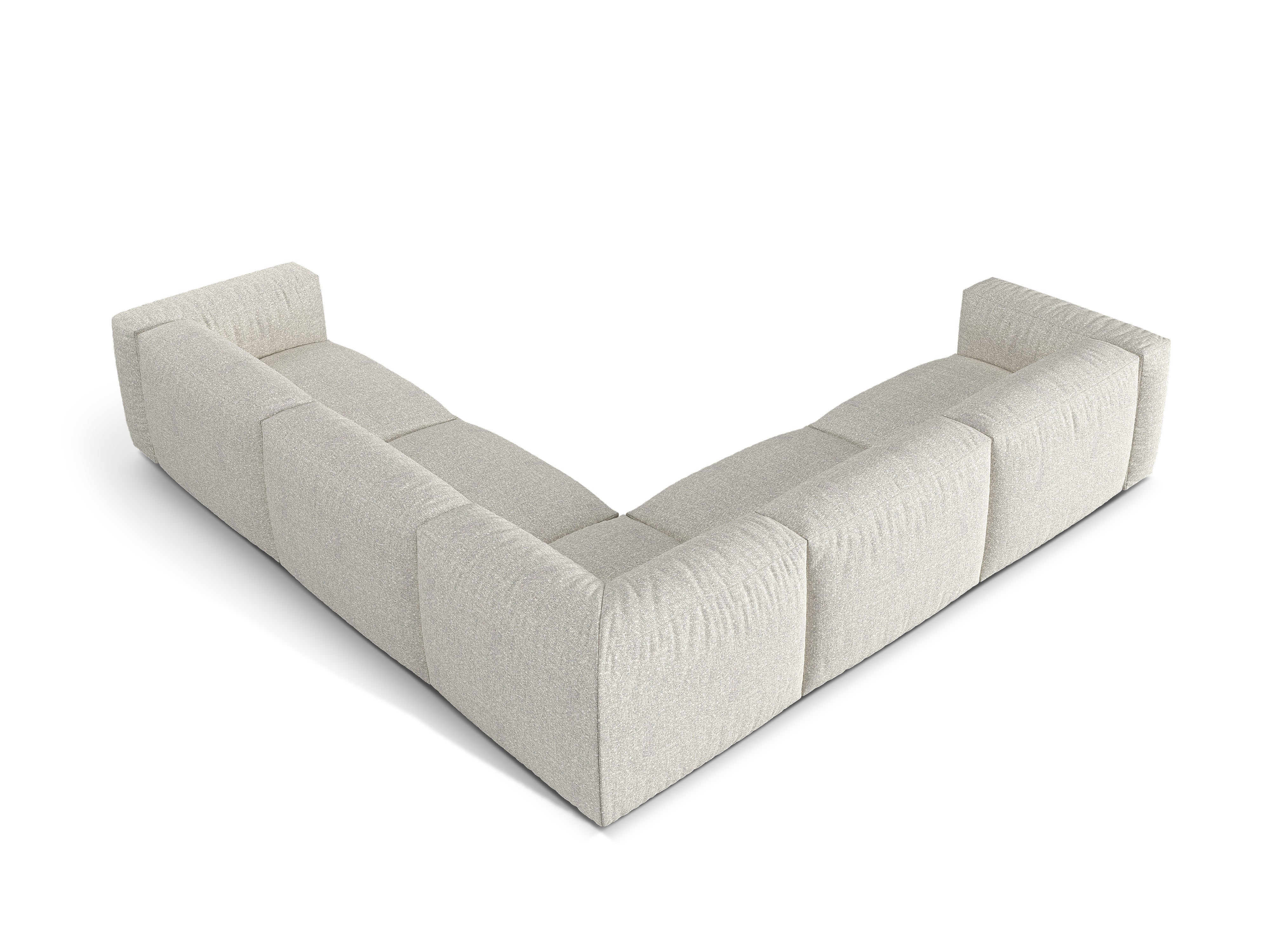 Eckgarnitur Martina, 312x312cm, Material: Boucle