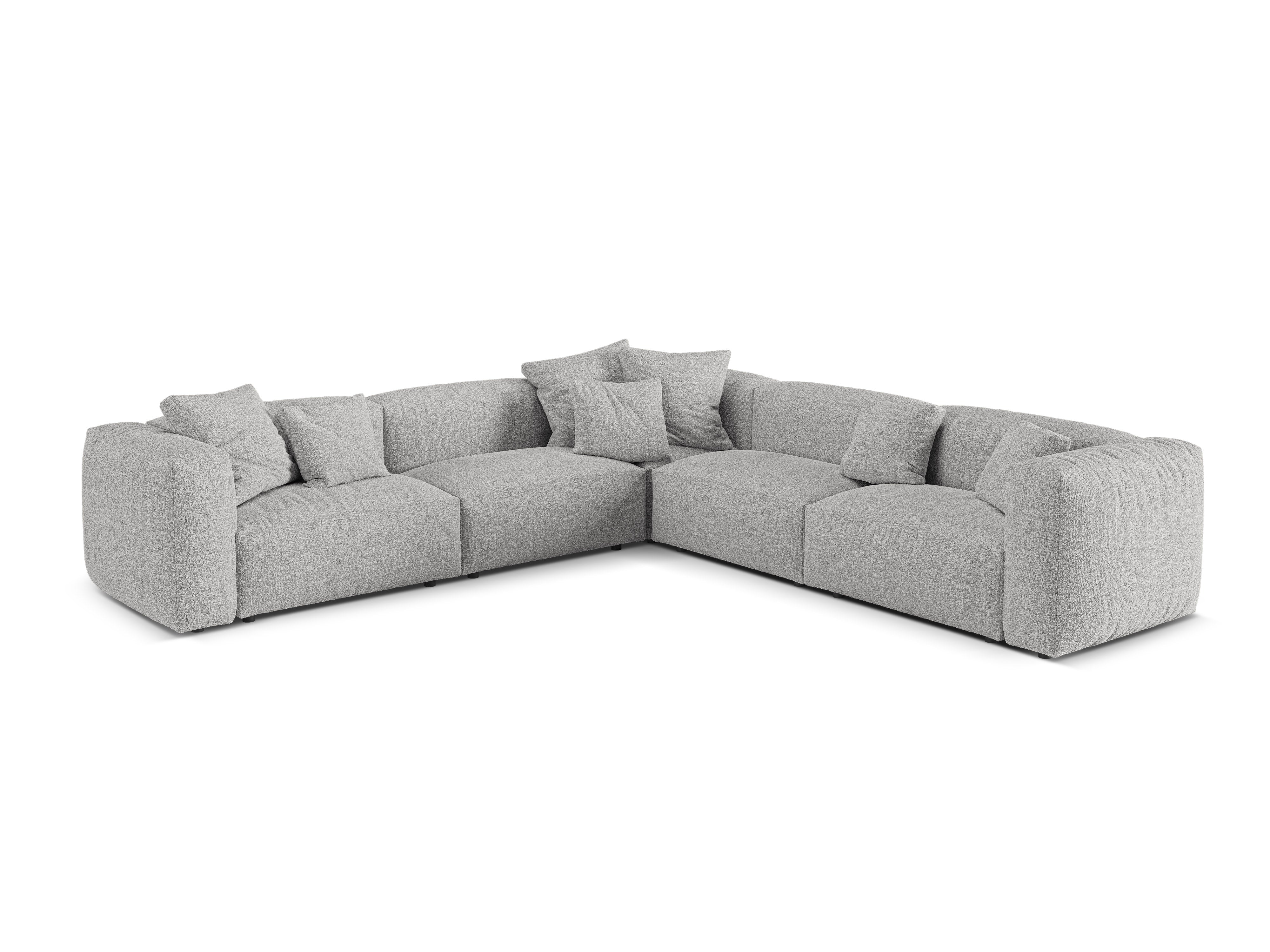 Eckgarnitur Martina, 312x312cm, Material: Boucle