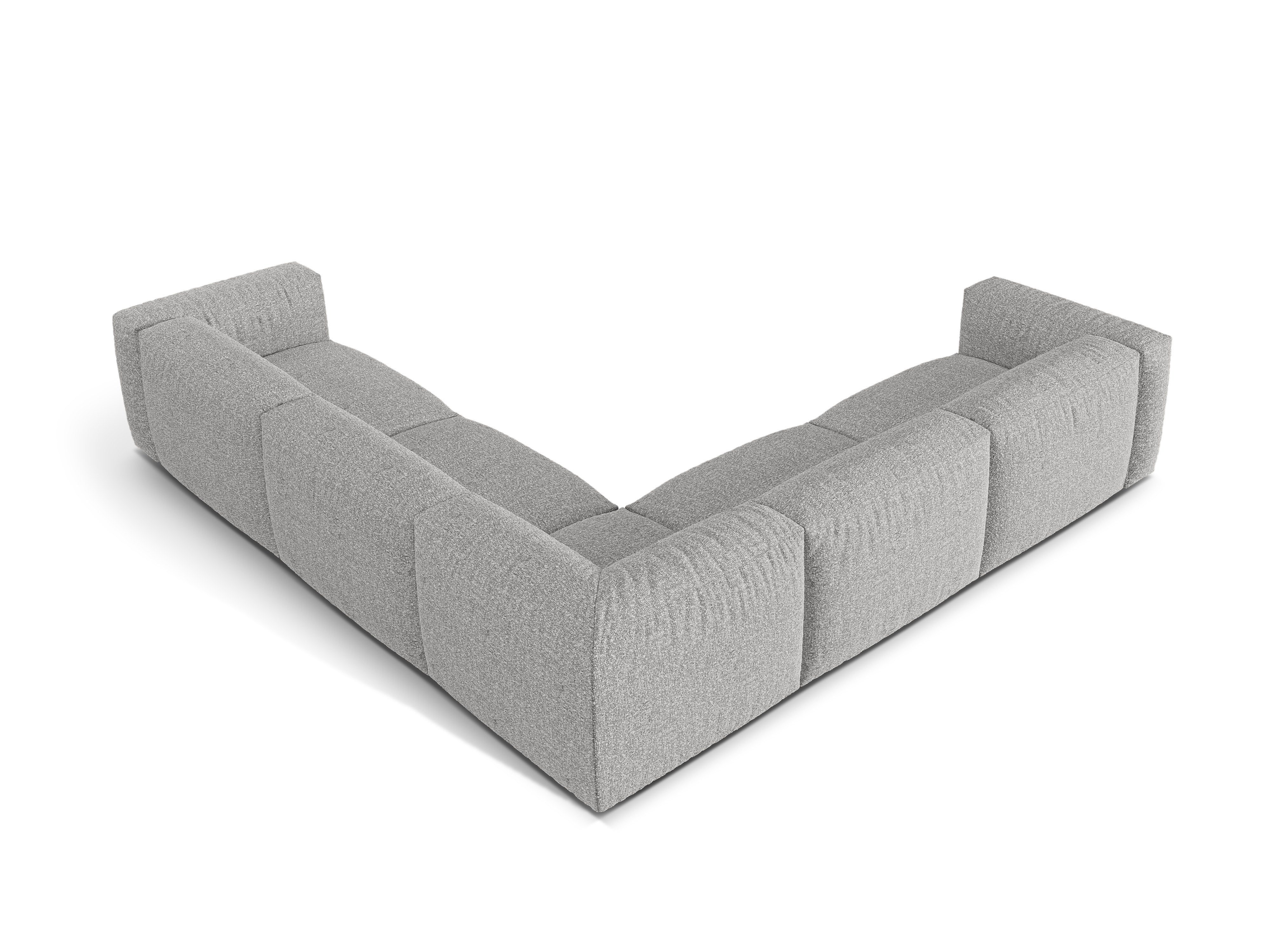 Eckgarnitur Martina, 312x312cm, Material: Boucle