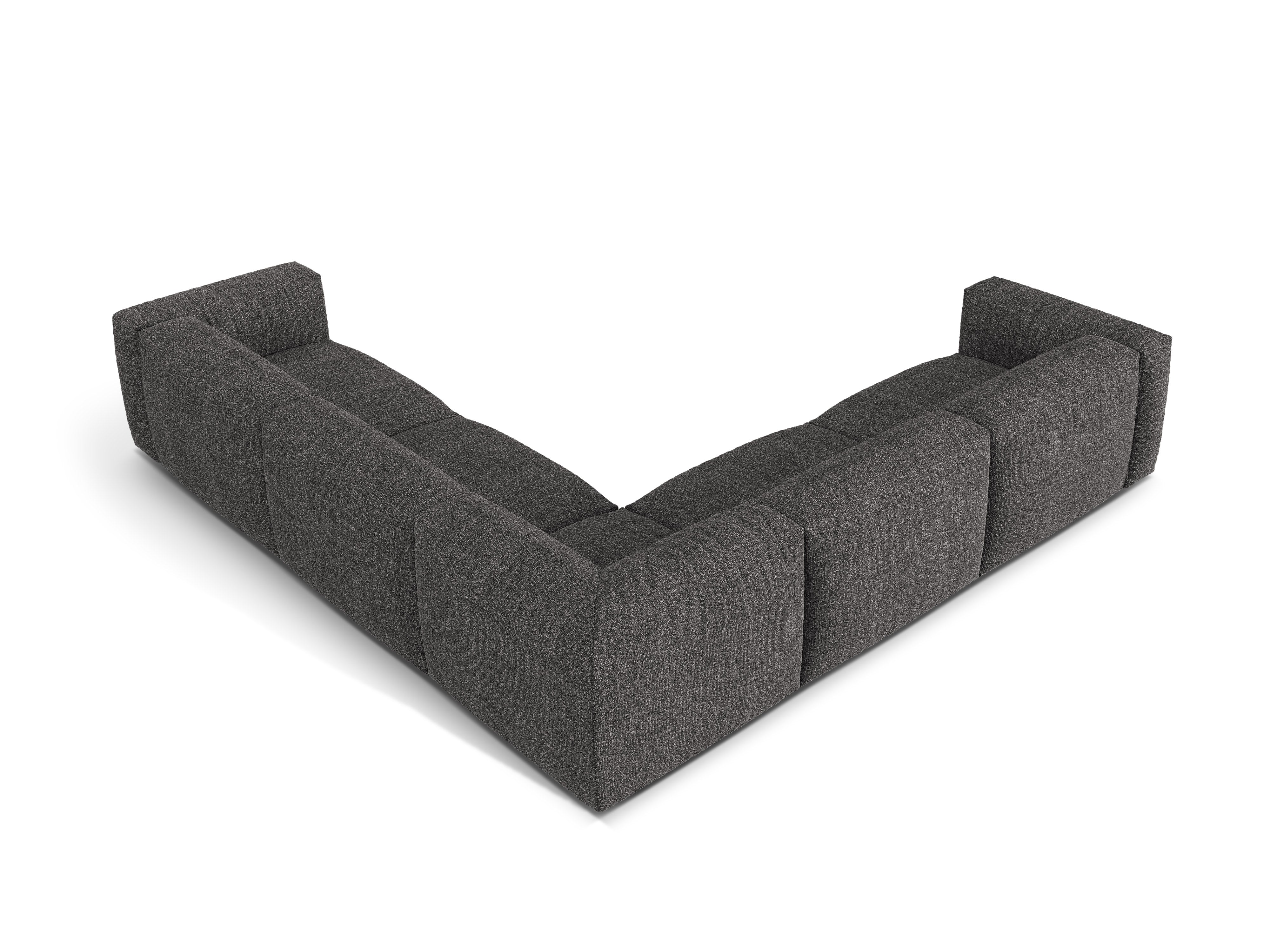 Eckgarnitur Martina, 312x312cm, Material: Boucle