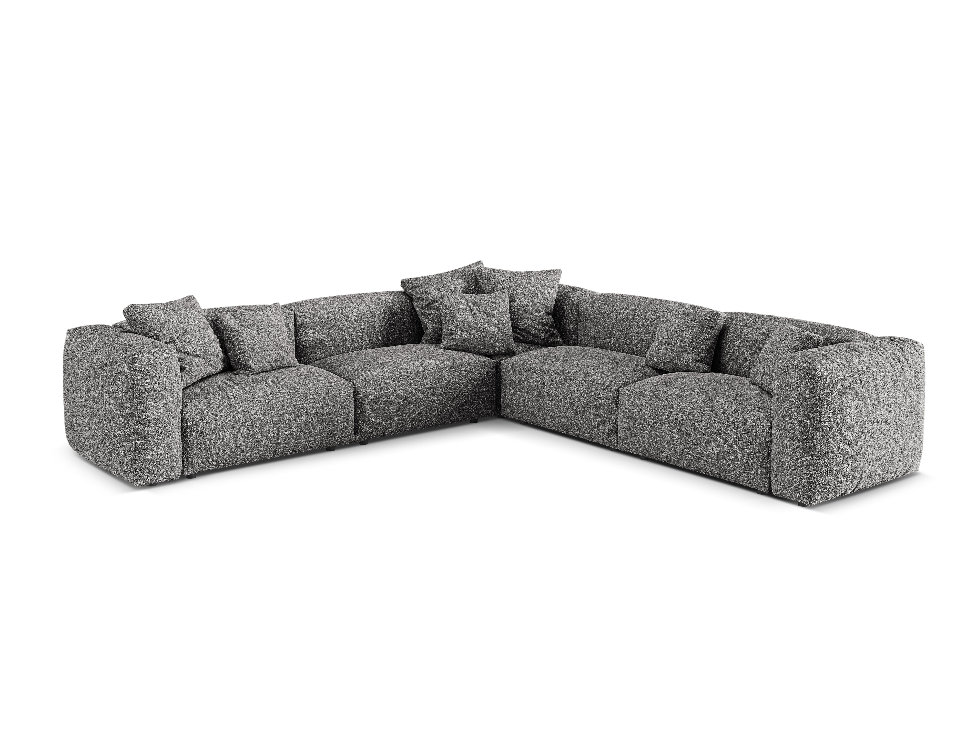 Eckgarnitur Martina, 312x312cm, Material: Boucle