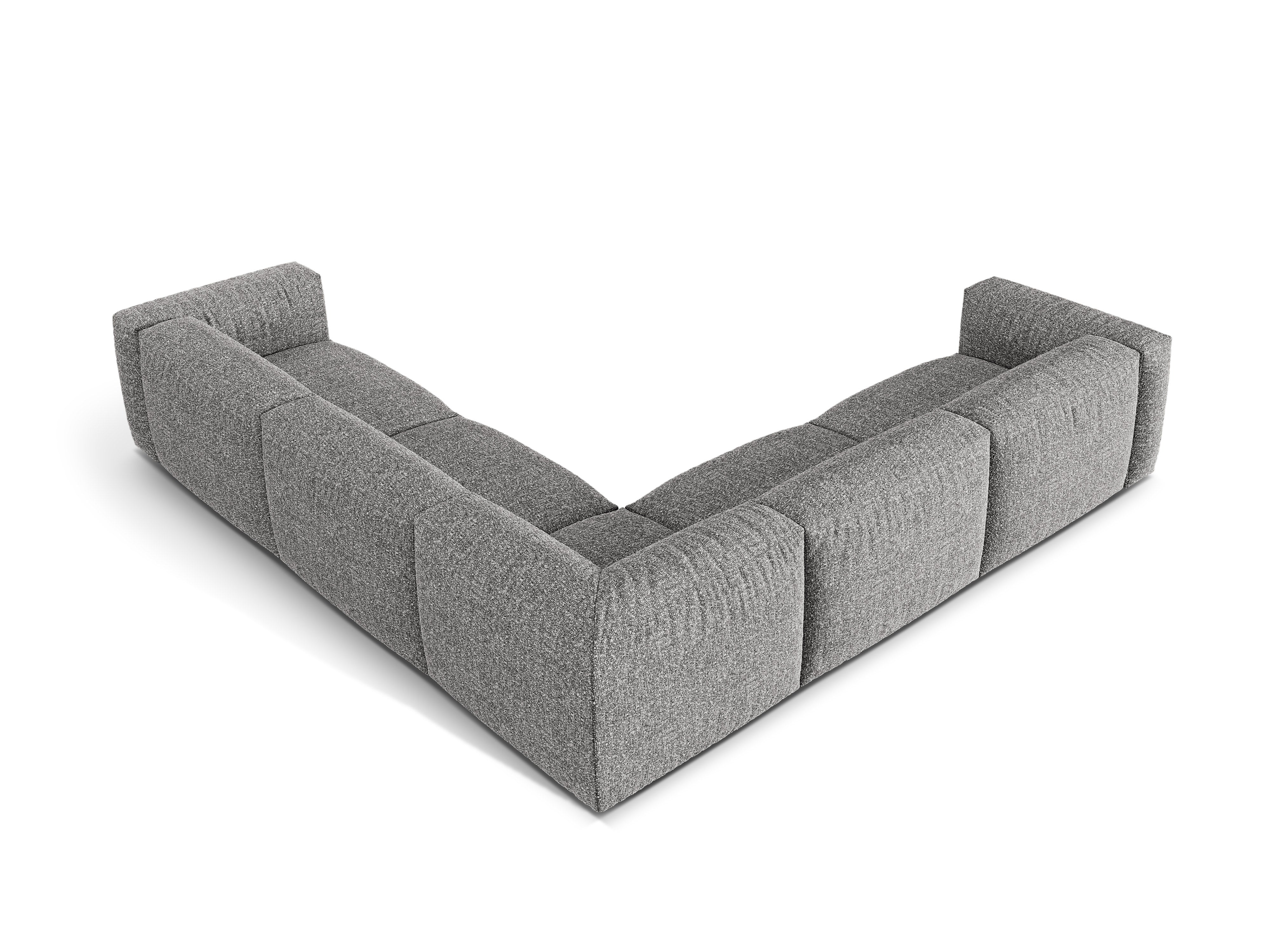 Eckgarnitur Martina, 312x312cm, Material: Boucle