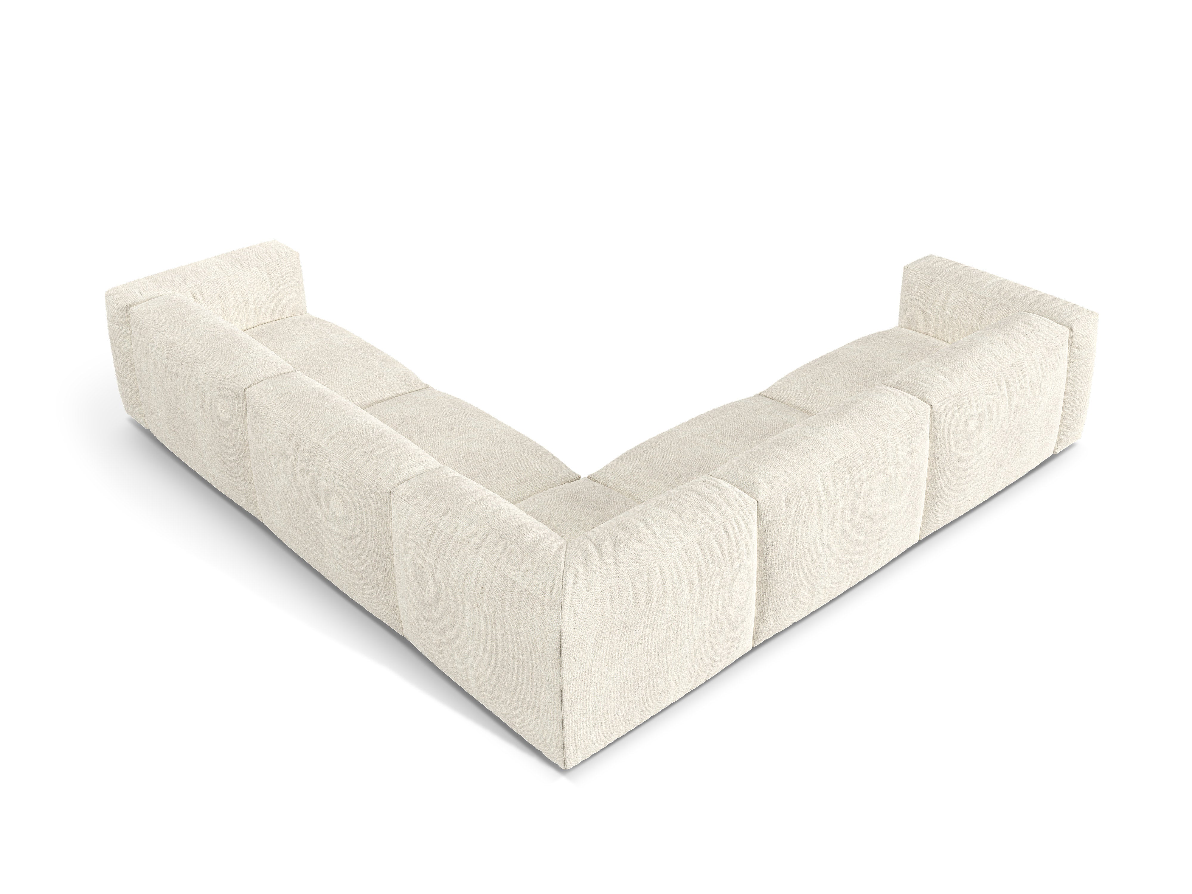 Eckgarnitur Martina, 312x312cm, Material: Boucle