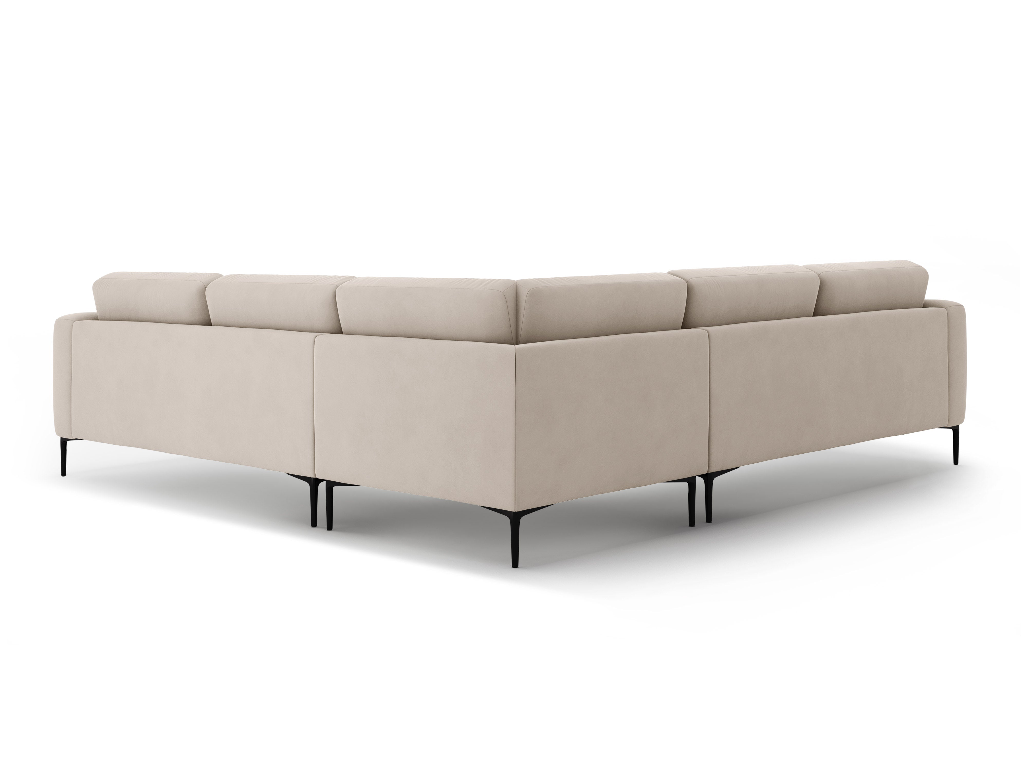 Ecksofa Bemy, 290x290cm, Material: Samt