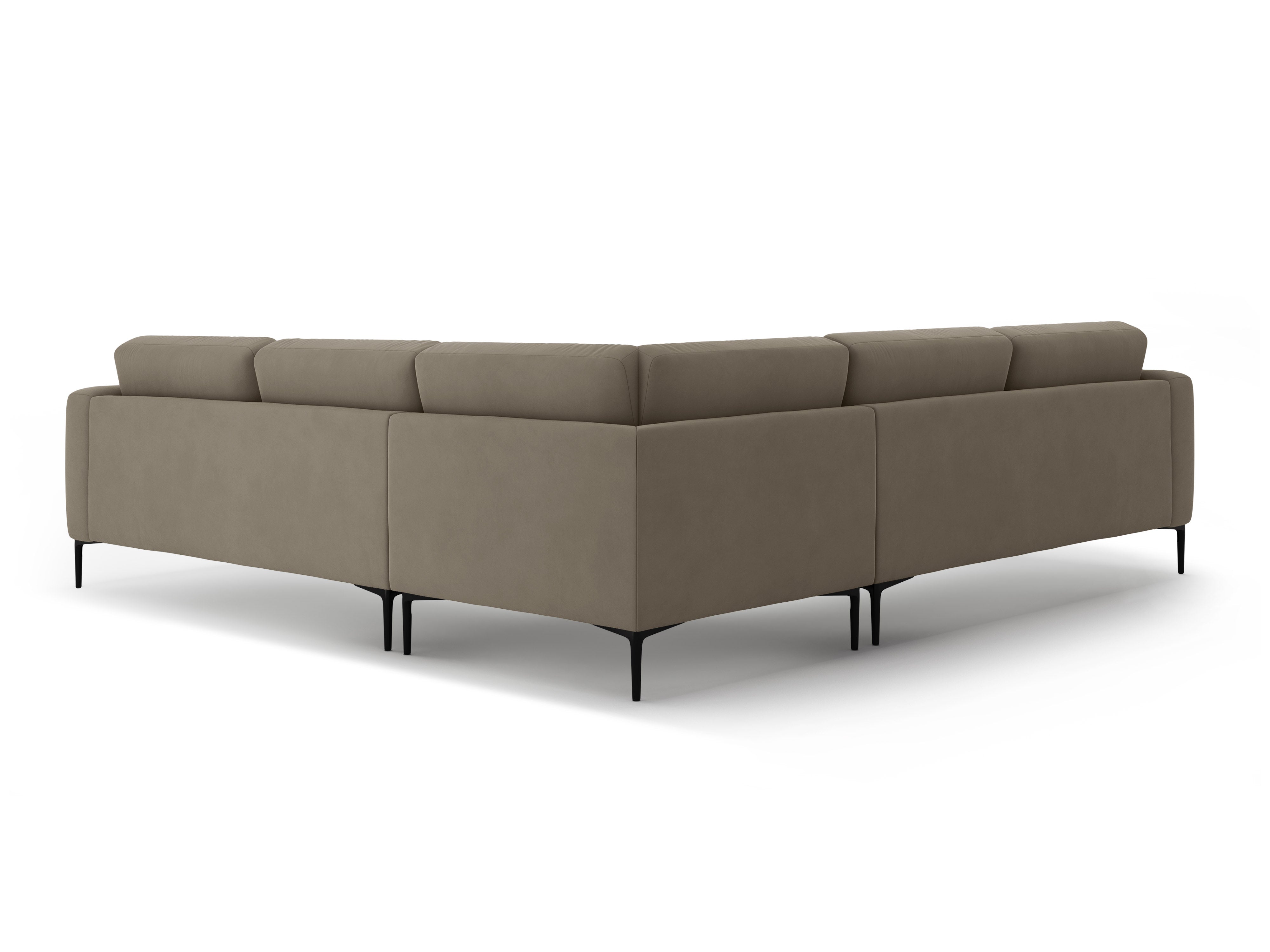 Ecksofa Bemy, 290x290cm, Material: Samt