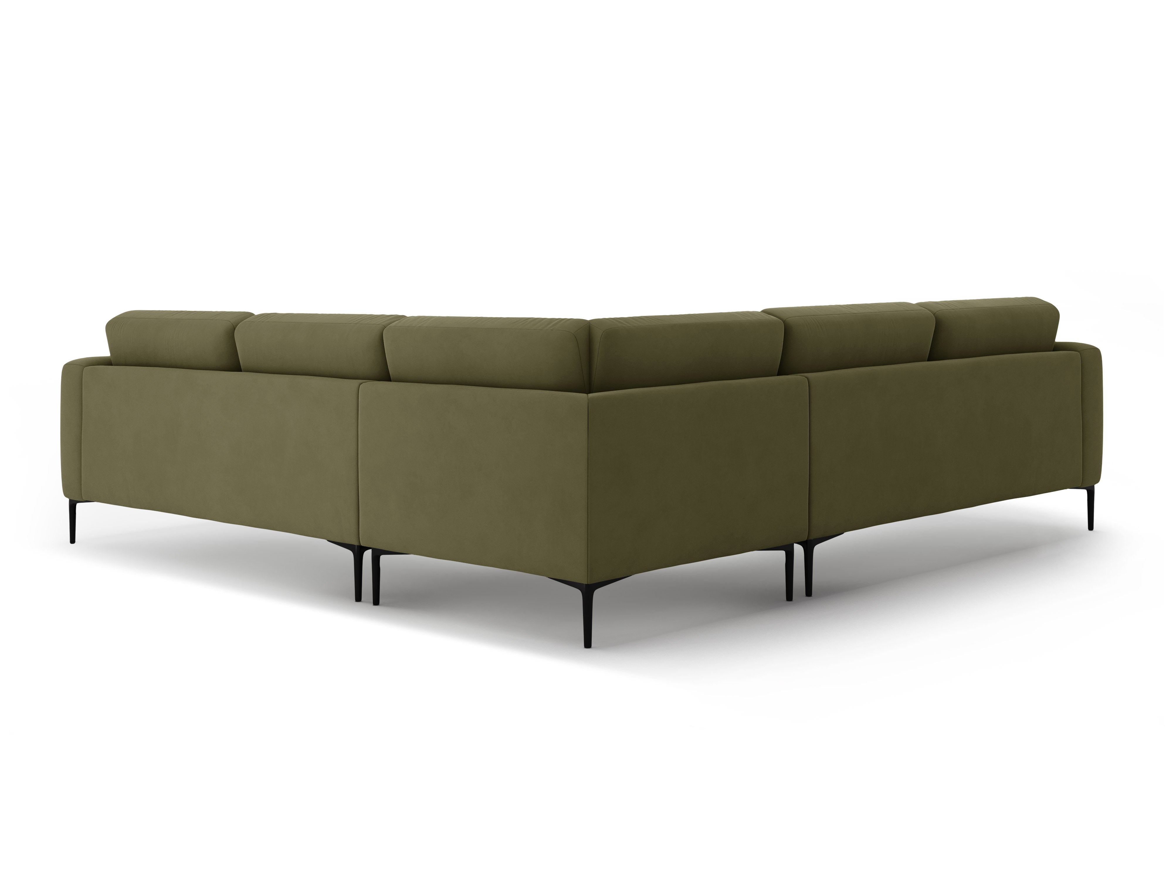 Ecksofa Bemy, 290x290cm, Material: Samt