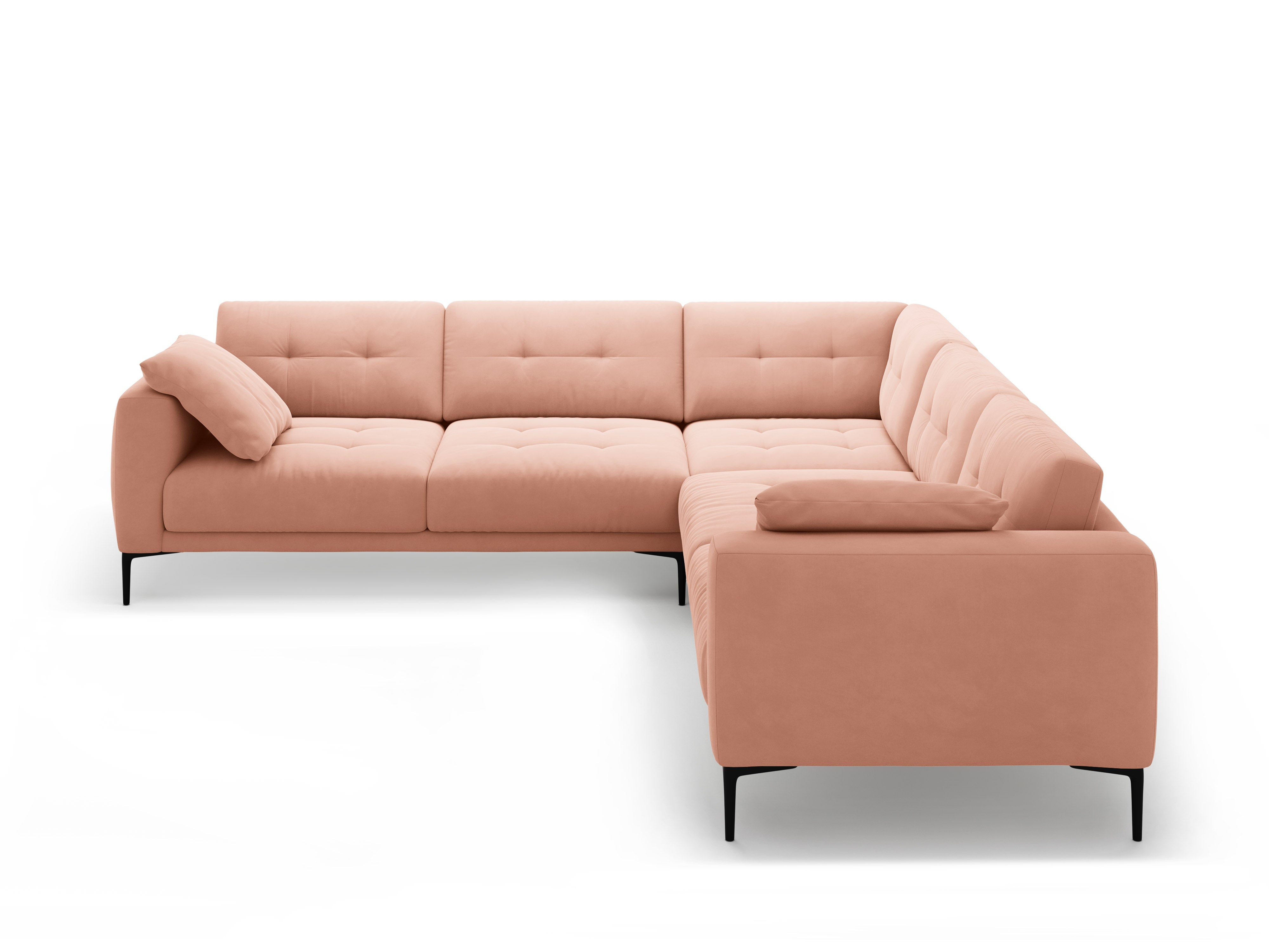 Ecksofa Bemy, 290x290cm, Material: Samt
