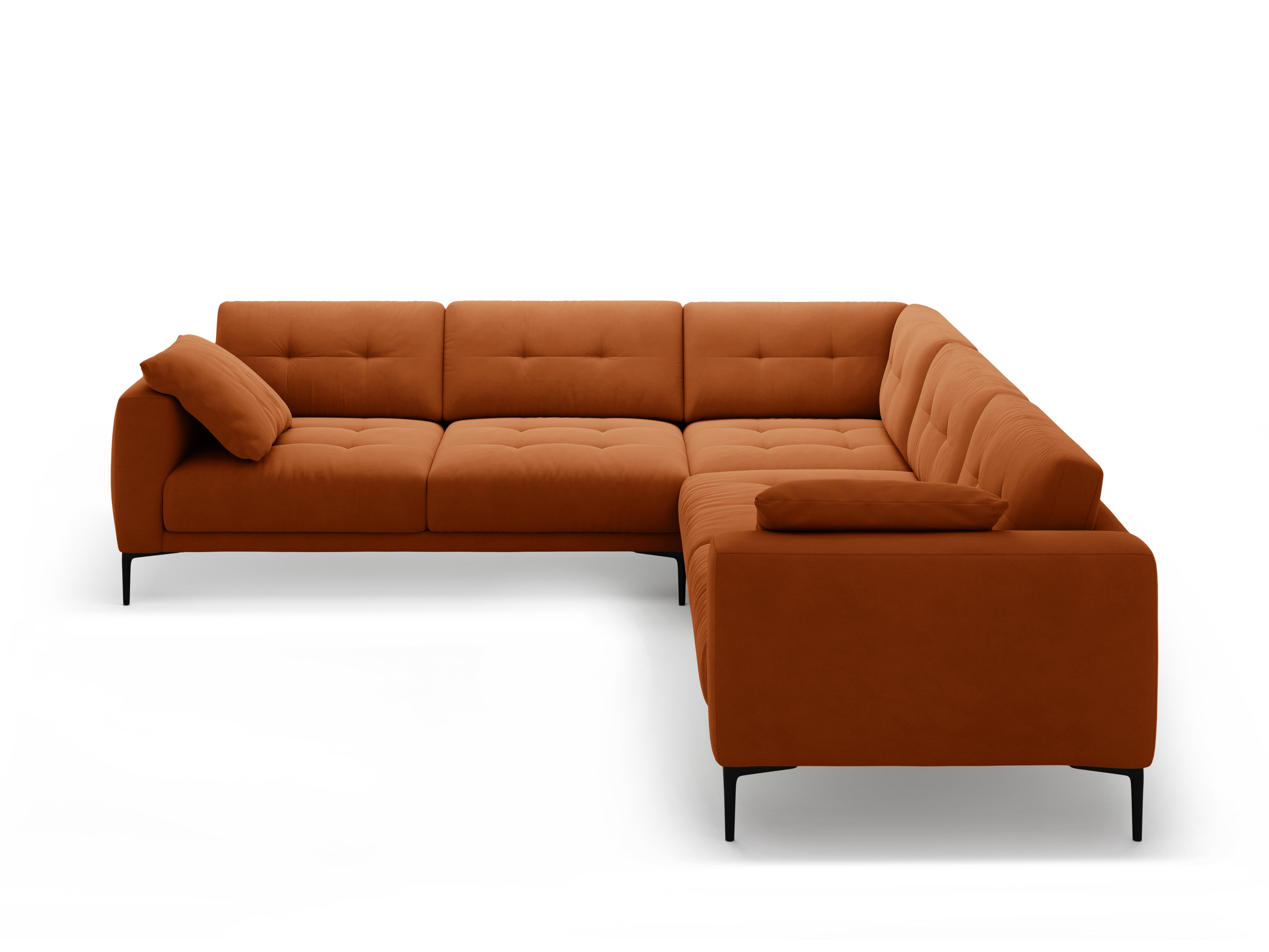Ecksofa Bemy, 290x290cm, Material: Samt