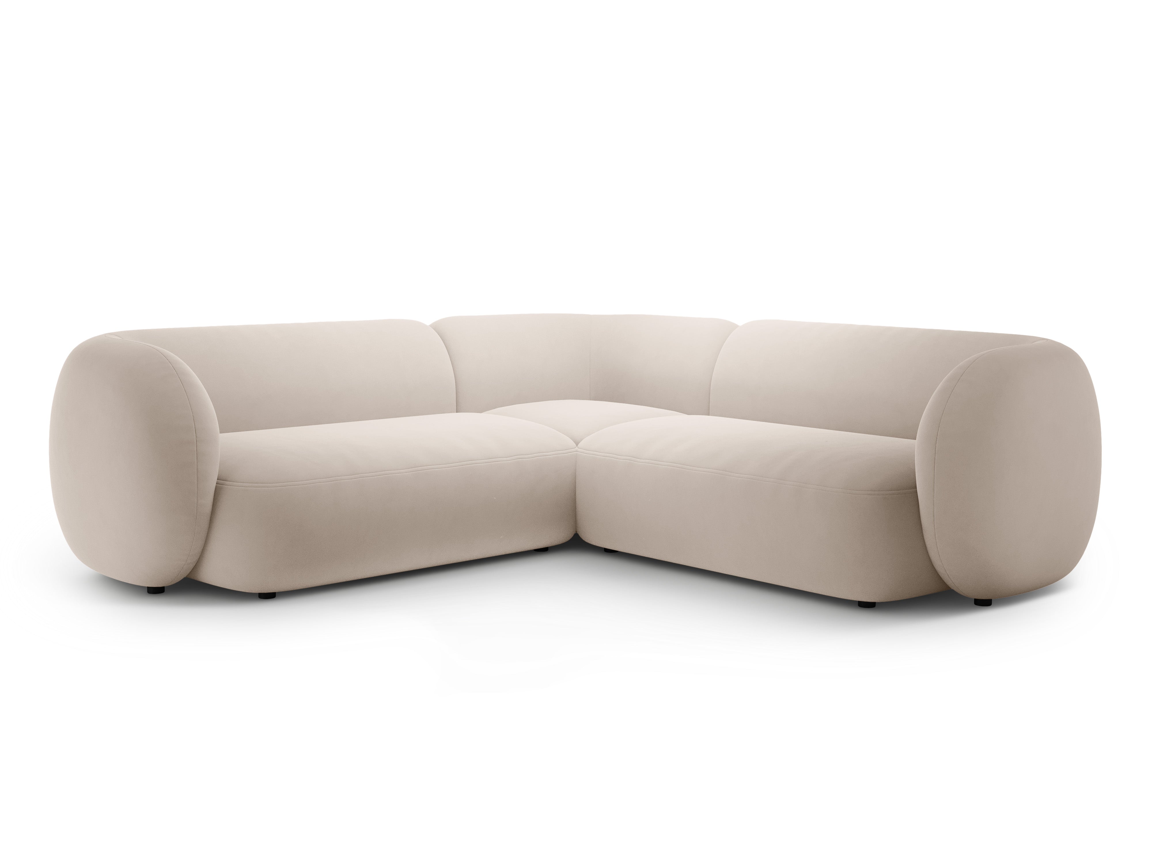 Ecksofa-Set Kate, 252x252cm, Material: Samt