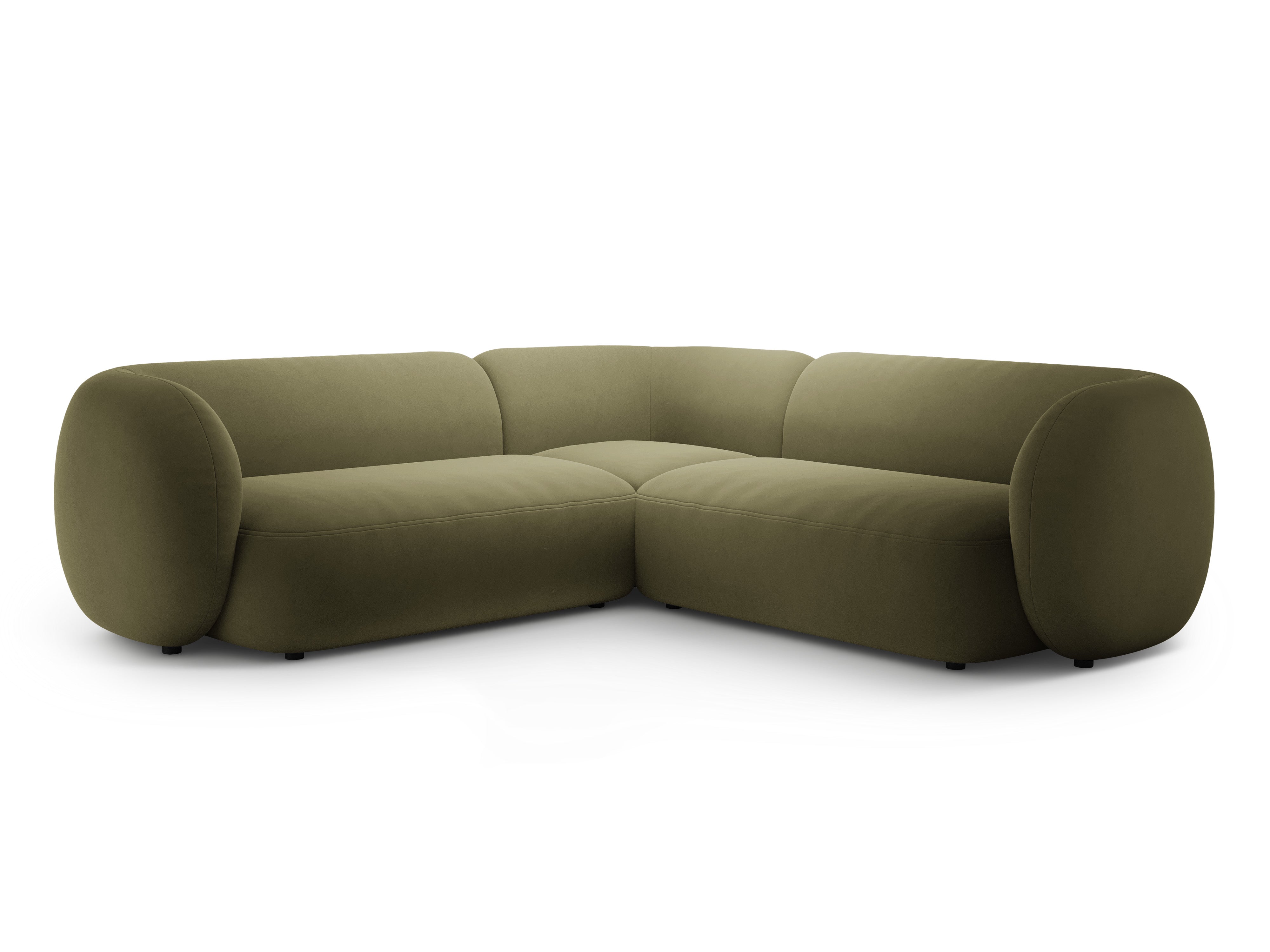 Ecksofa-Set Kate, 252x252cm, Material: Samt