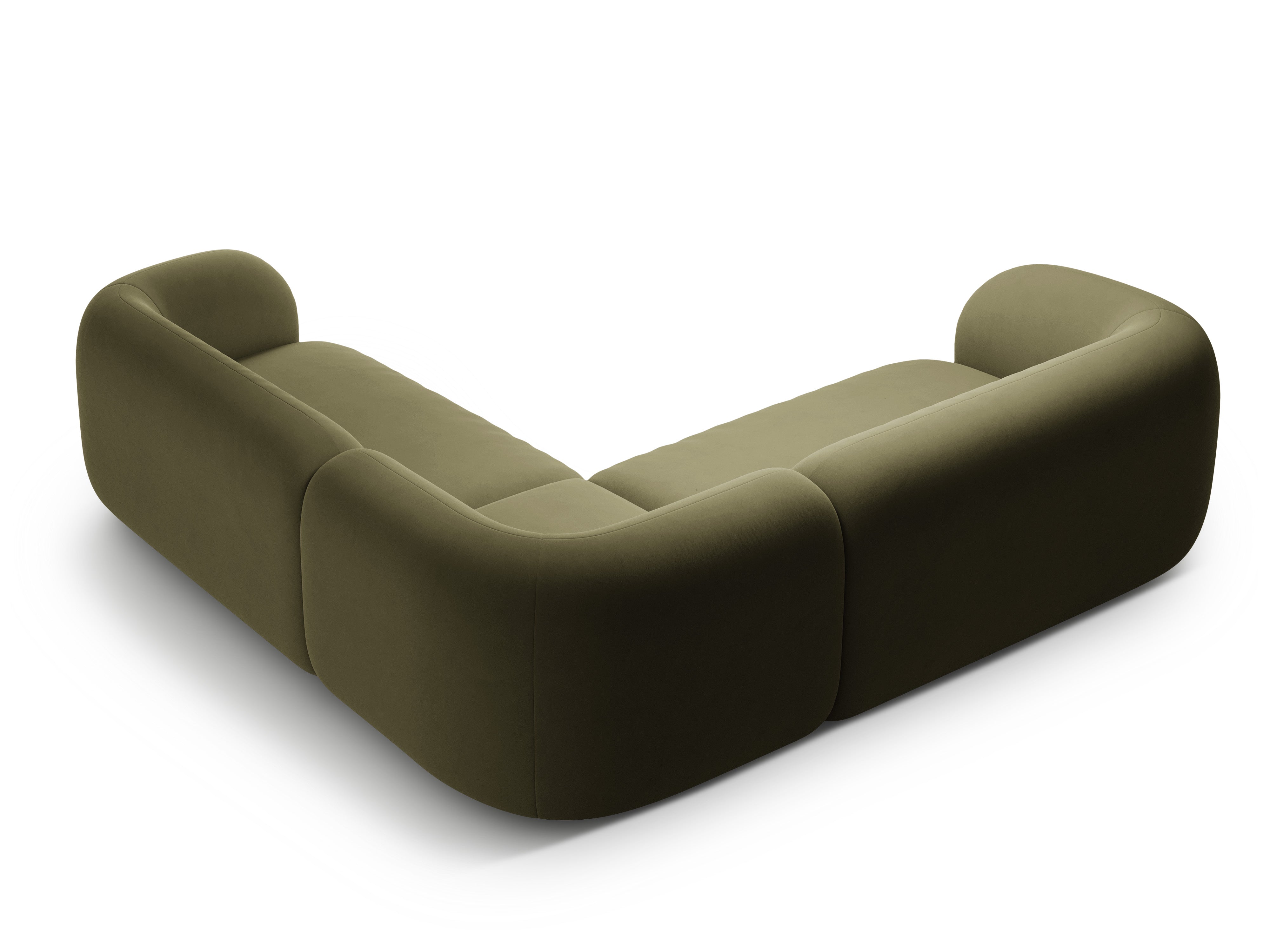 Ecksofa-Set Kate, 252x252cm, Material: Samt