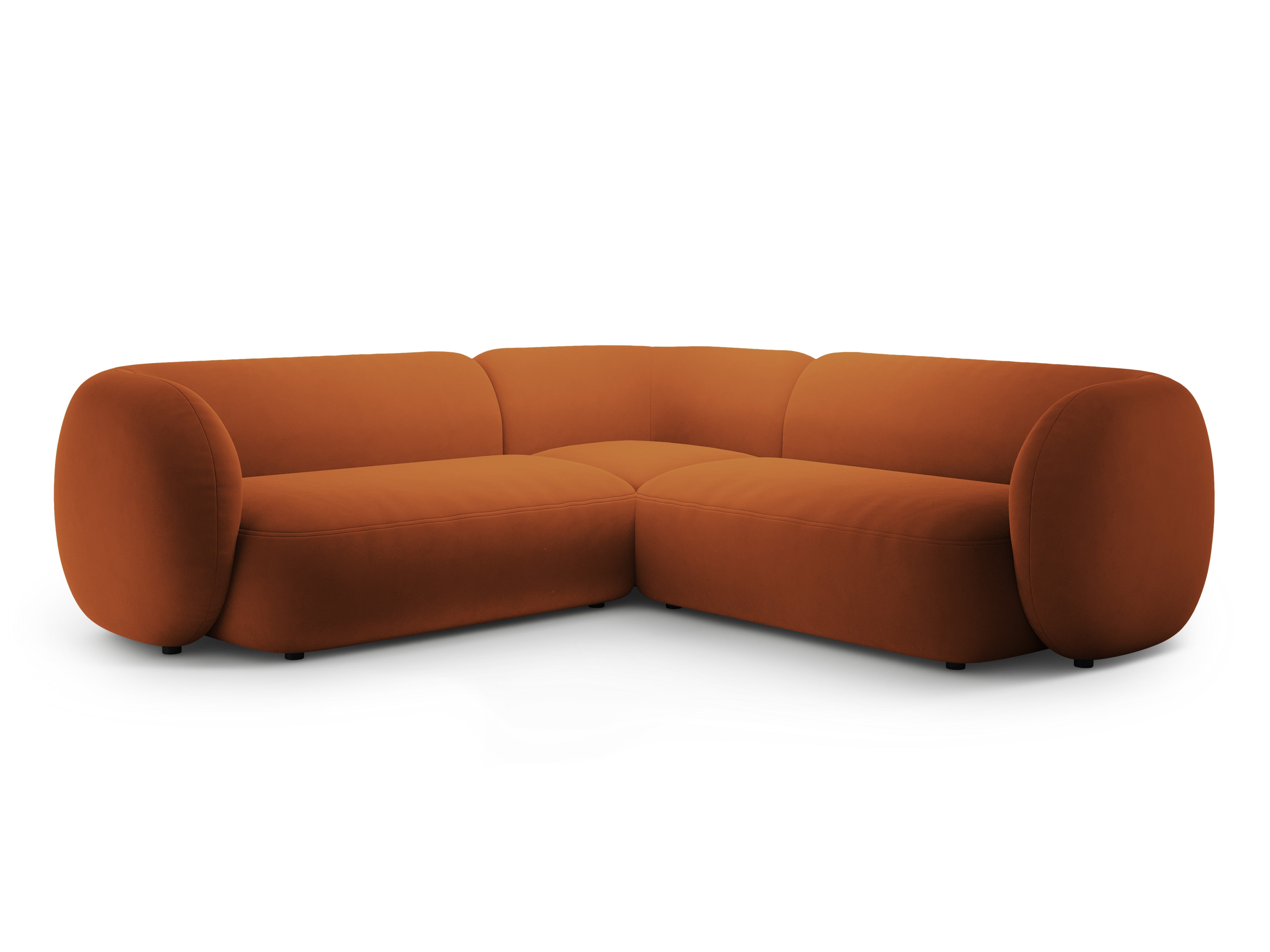 Ecksofa-Set Kate, 252x252cm, Material: Samt