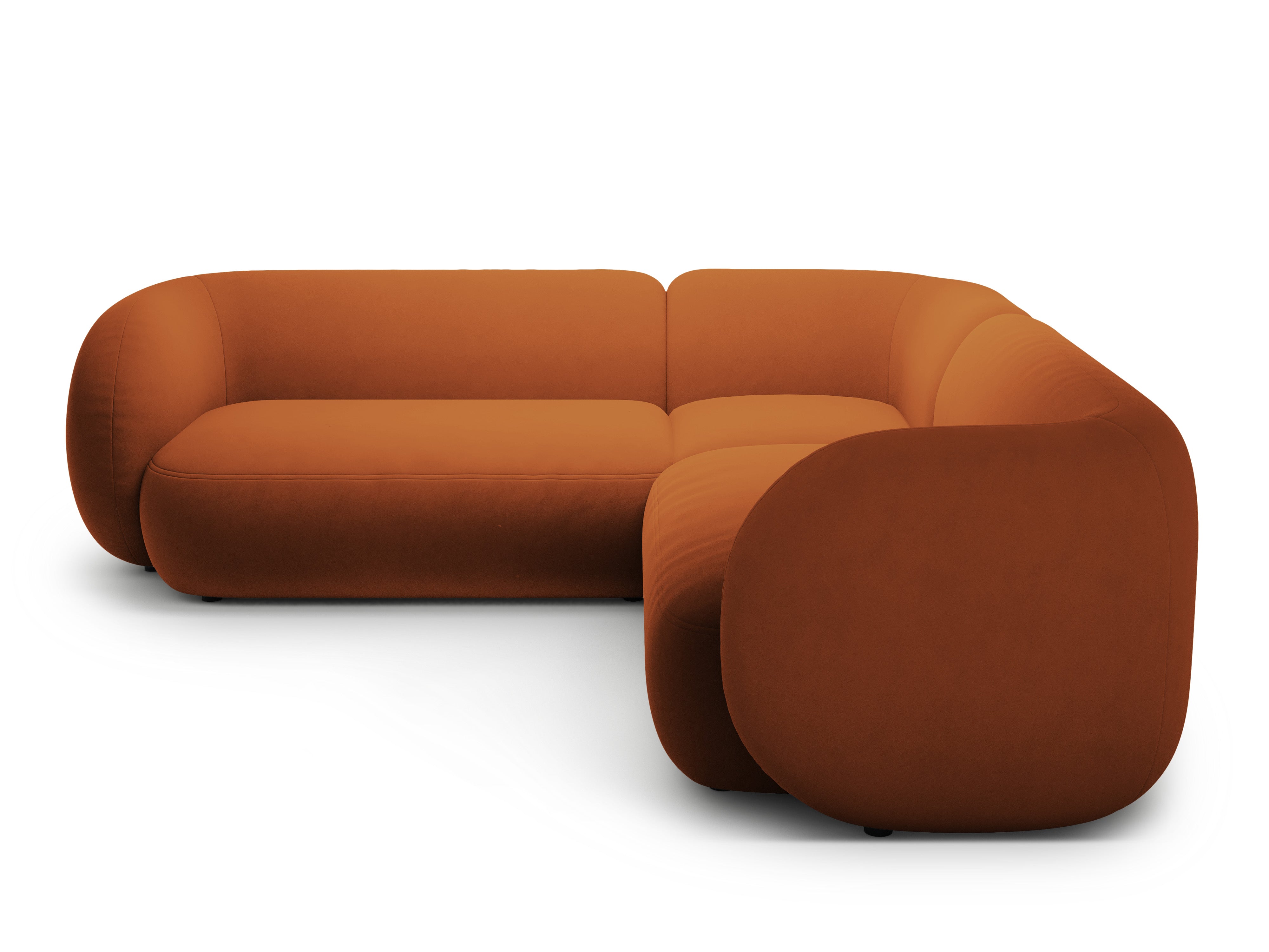 Ecksofa-Set Kate, 252x252cm, Material: Samt