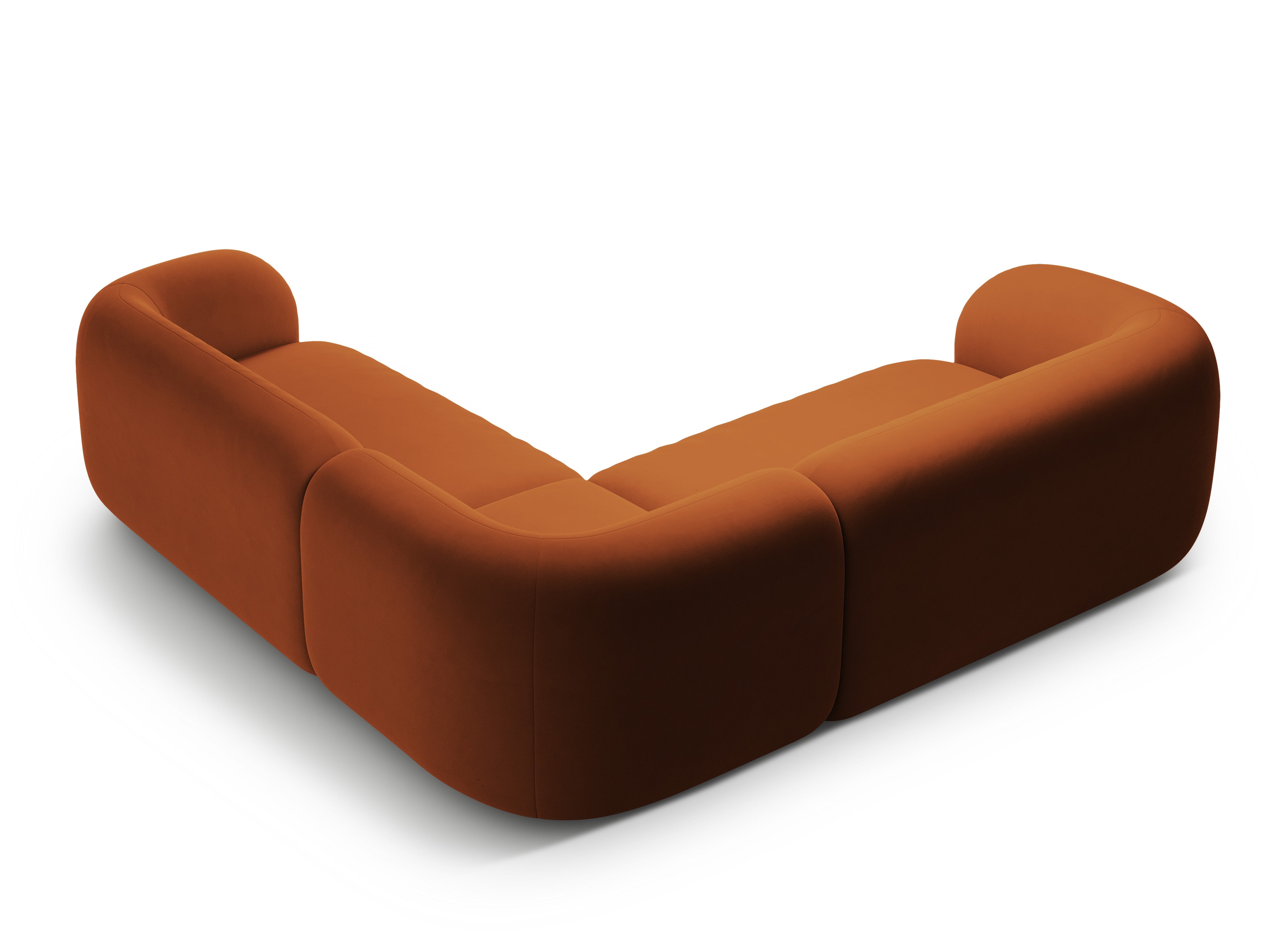 Ecksofa-Set Kate, 252x252cm, Material: Samt