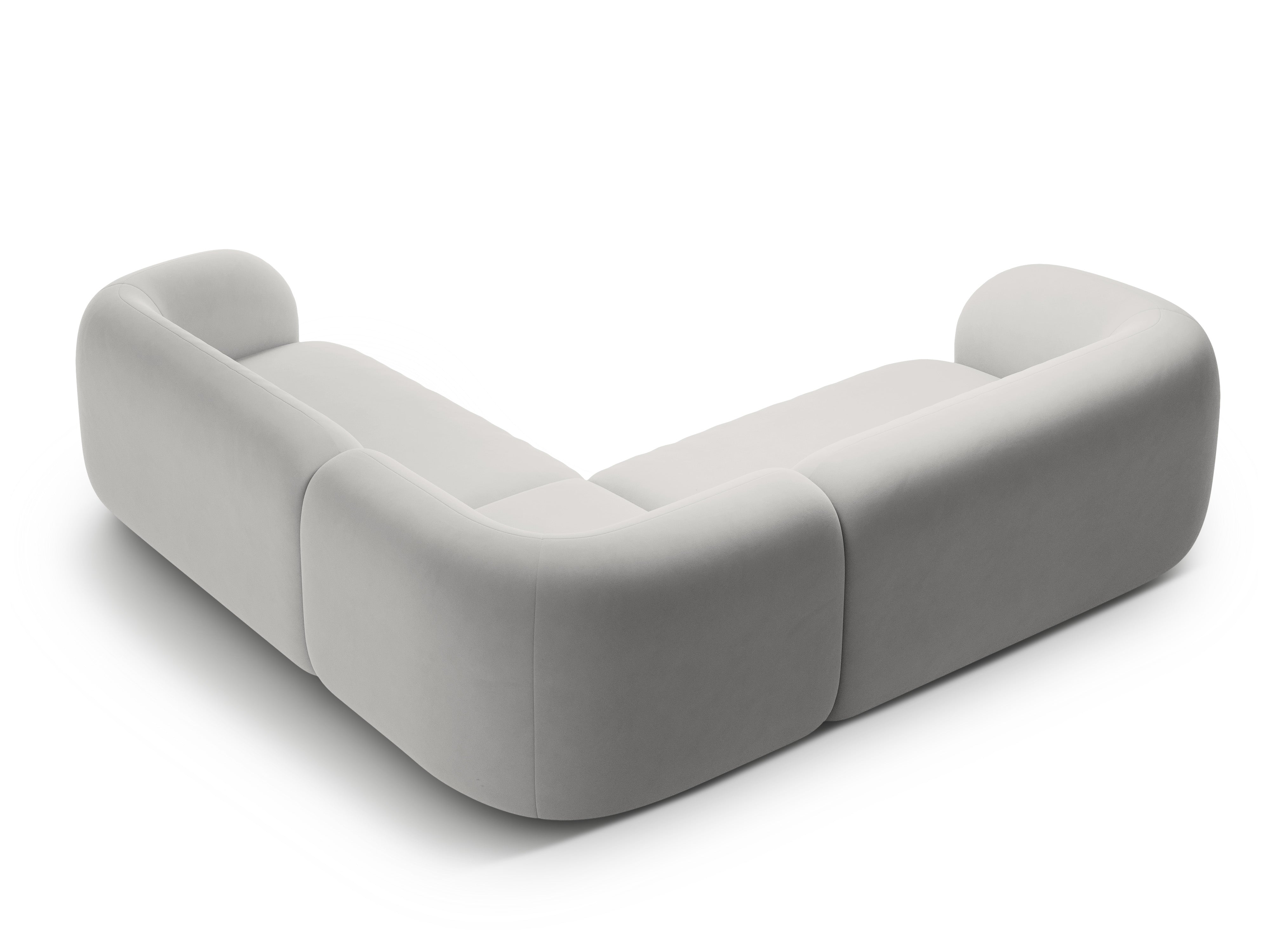 Ecksofa-Set Kate, 252x252cm, Material: Samt