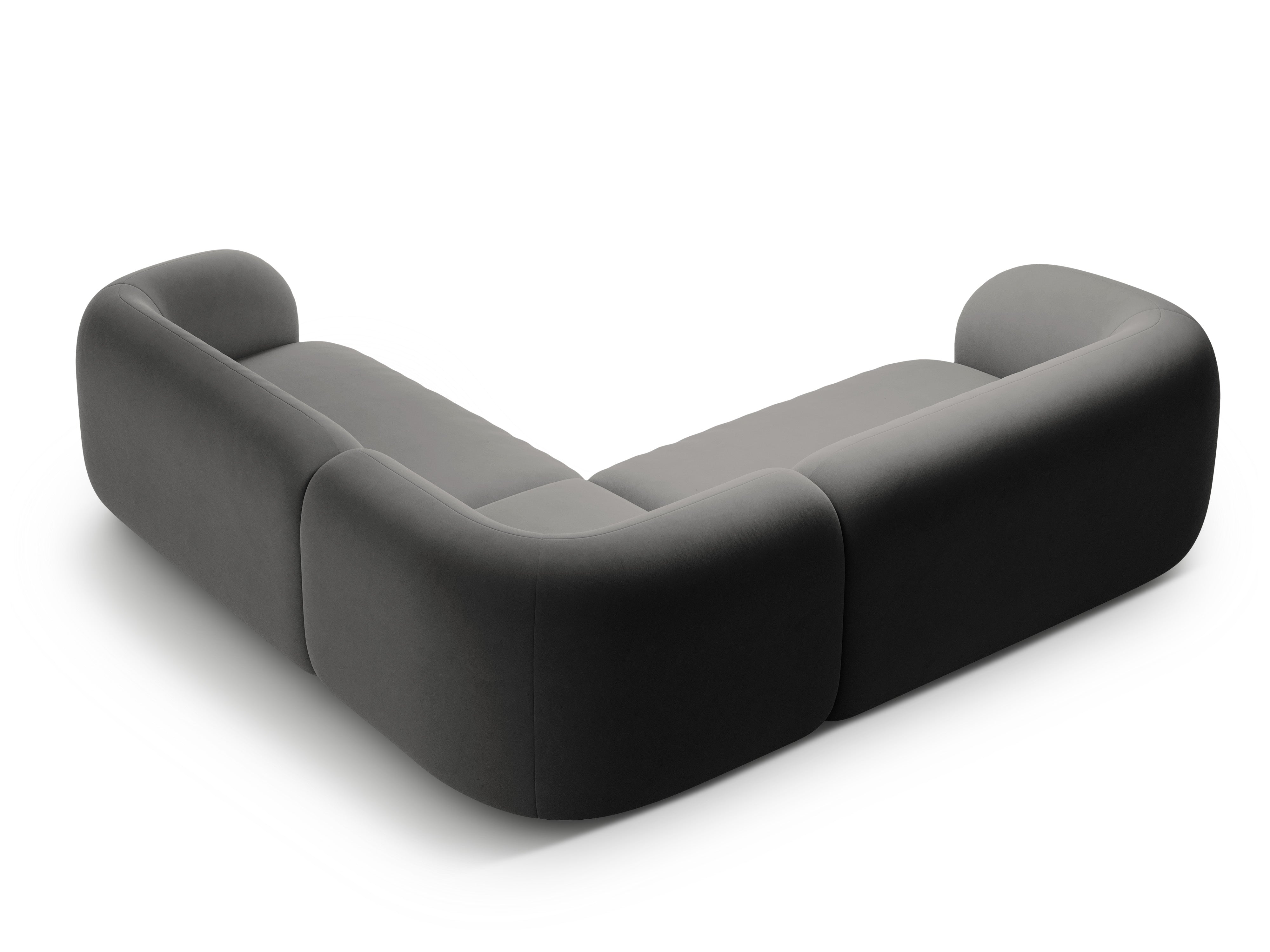 Ecksofa-Set Kate, 252x252cm, Material: Samt