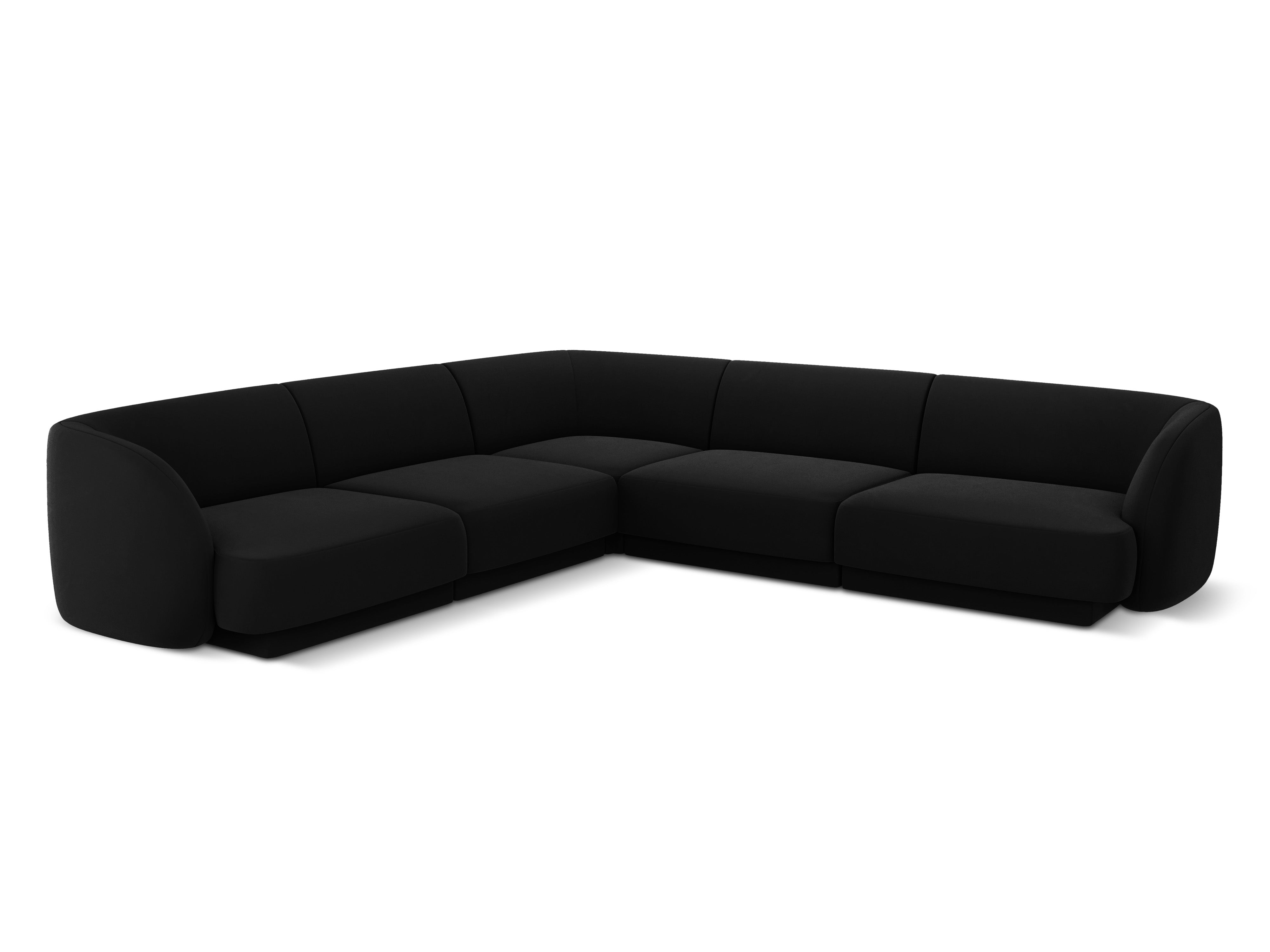 Ecksofa Miley Symmetrisch, 255x255cm, Material: Samt