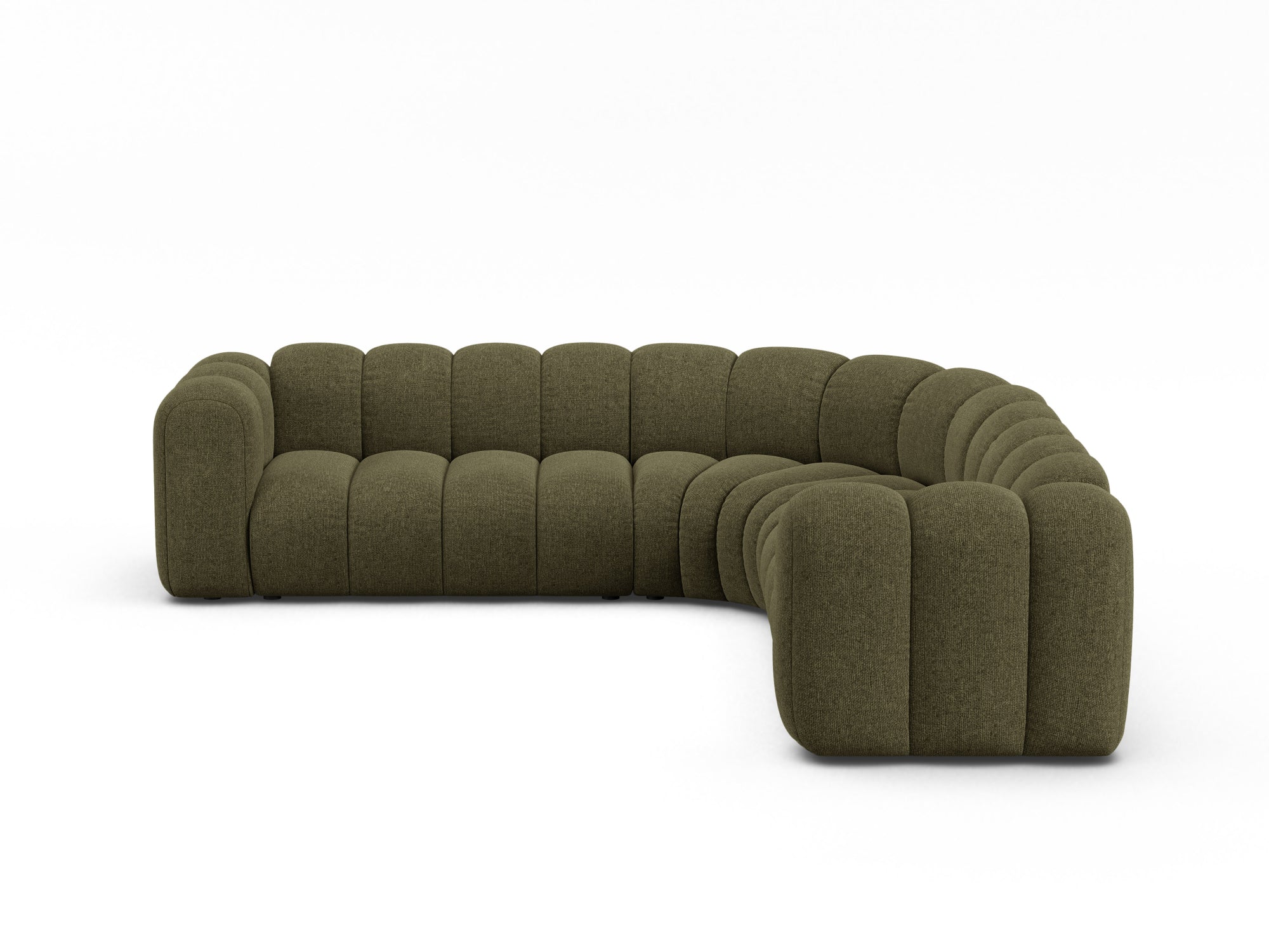 Ecksofa Lupine 280x280cm, Material: Chenille Eden