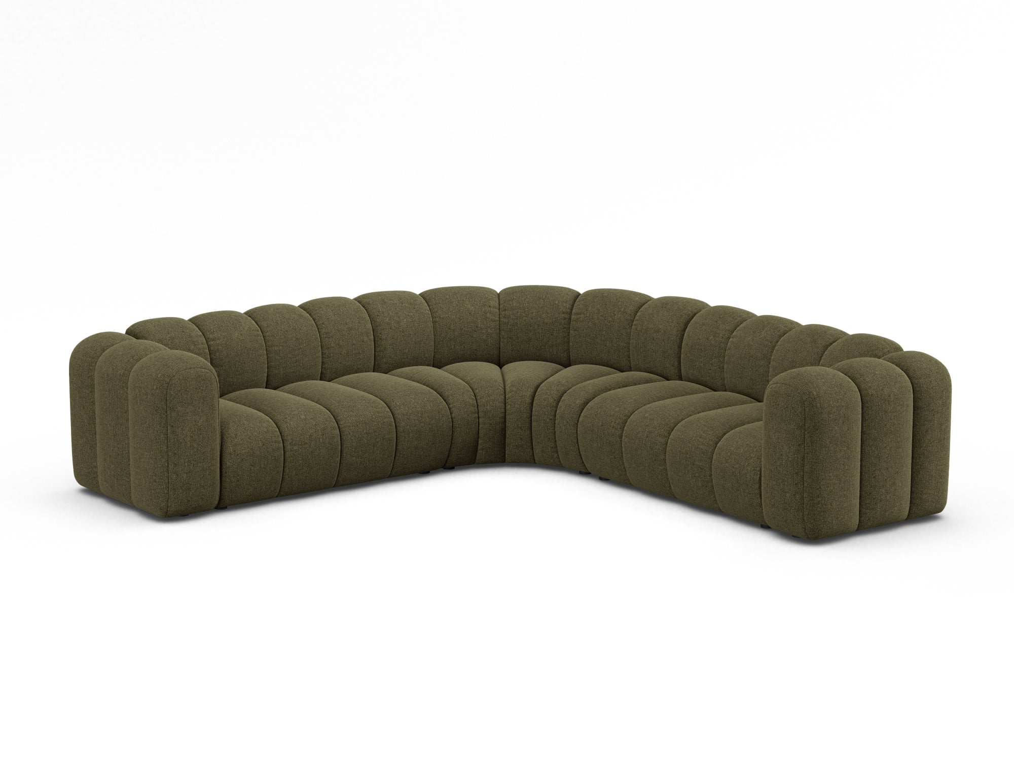 Ecksofa Lupine 280x280cm, Material: Chenille Eden