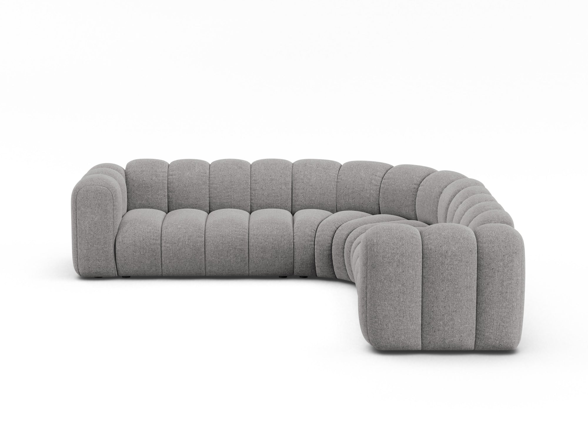 Ecksofa Lupine 280x280cm, Material: Chenille Eden