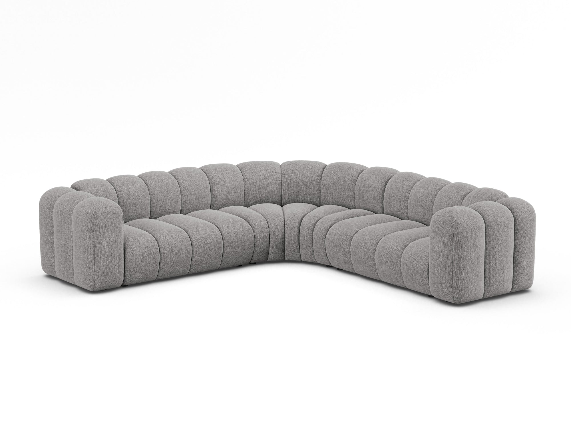 Ecksofa Lupine 280x280cm, Material: Chenille Eden