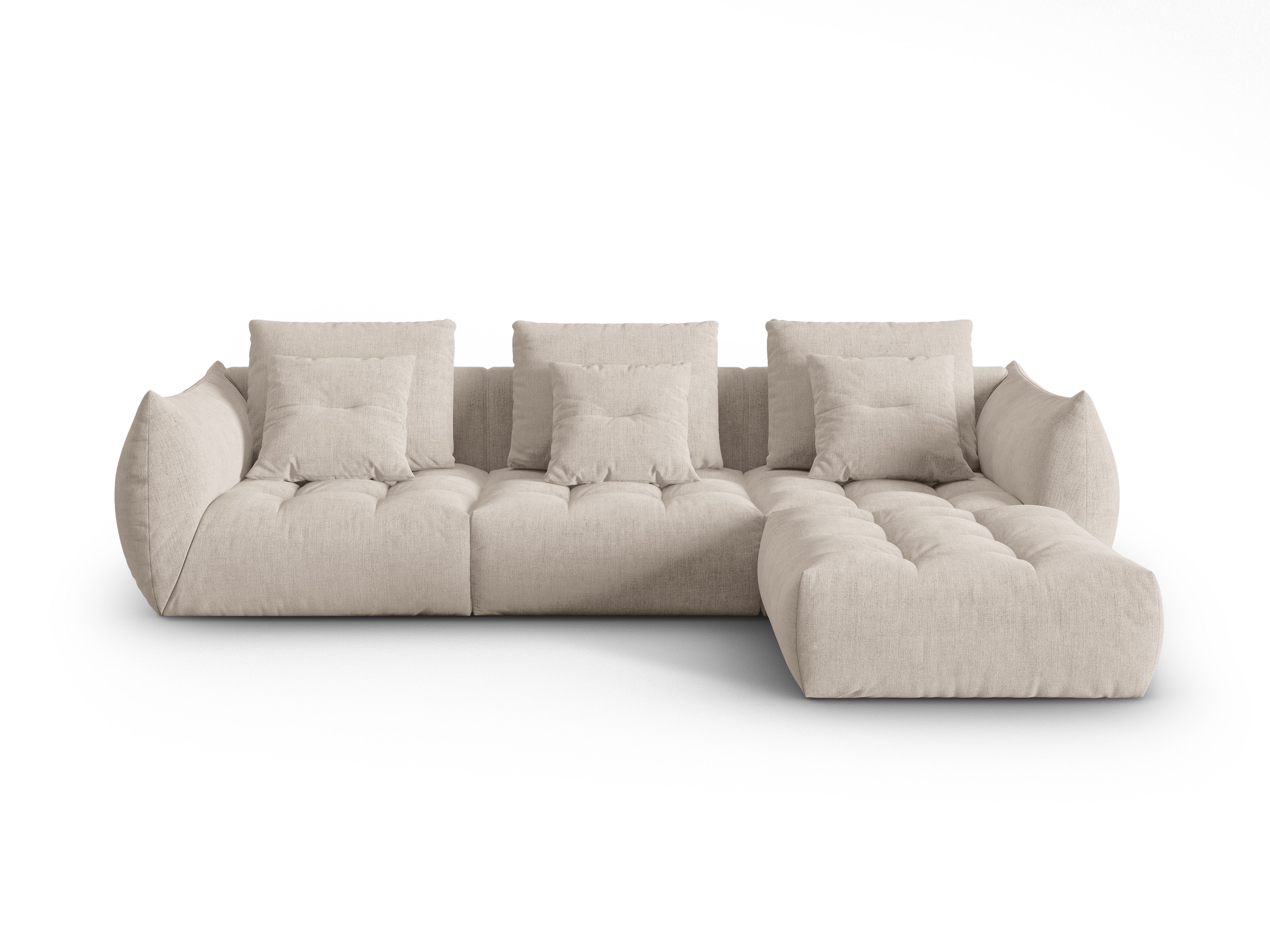 Bloom Ecksofa, 332x216 cm, Material: Strukturstoff